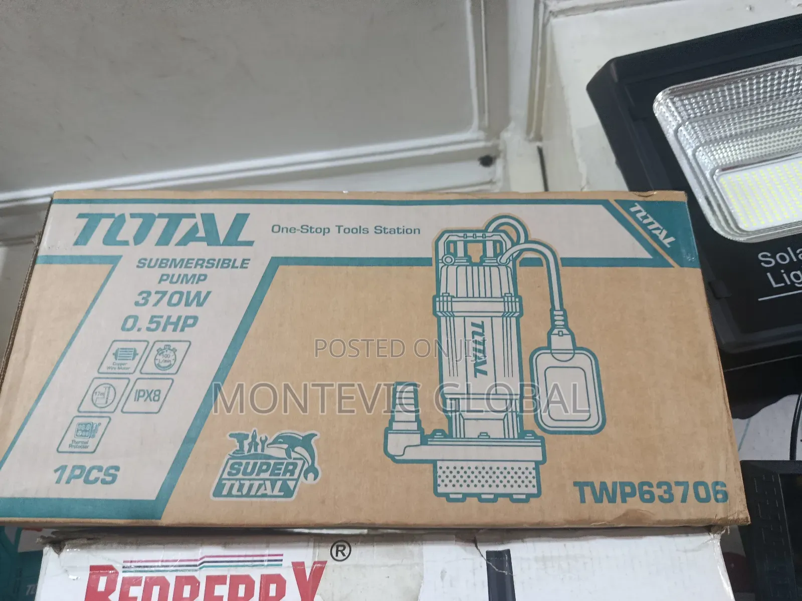 0.5total Surbmirsible Pump 370w With Floatswitch