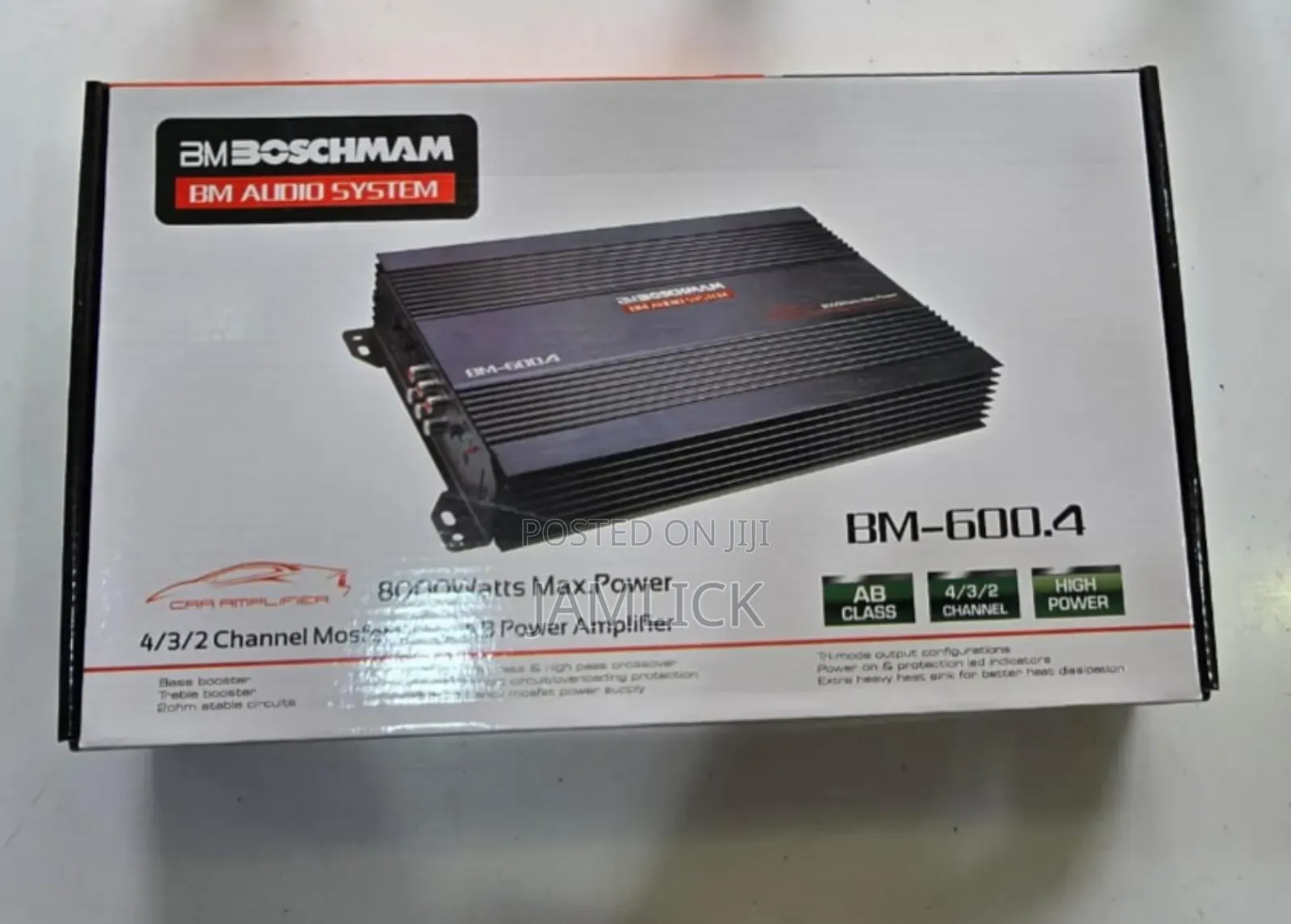 Boschmann Bm600 4-Channel Amplifier - Eg