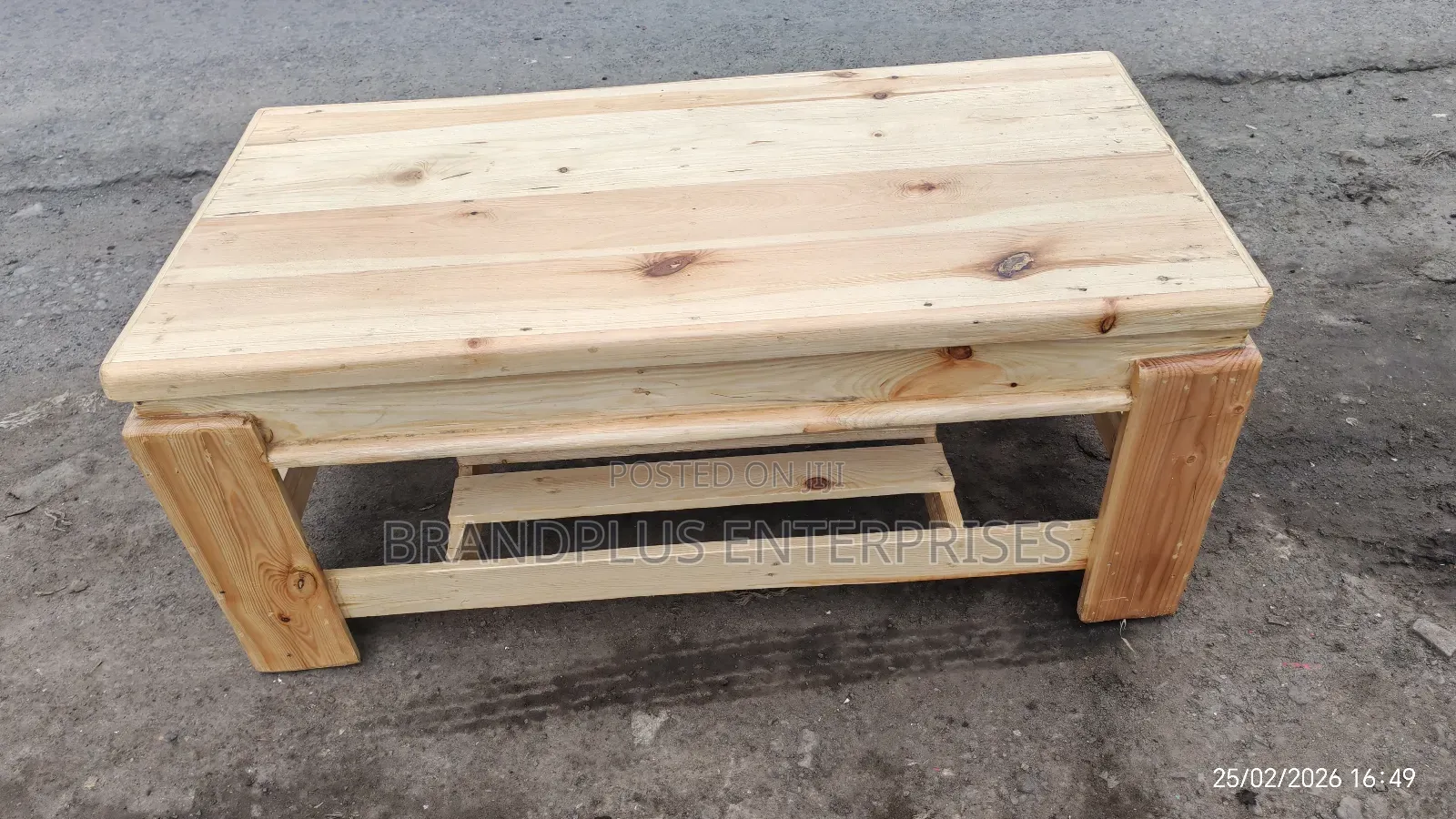 Classic Wooden Coffee Table