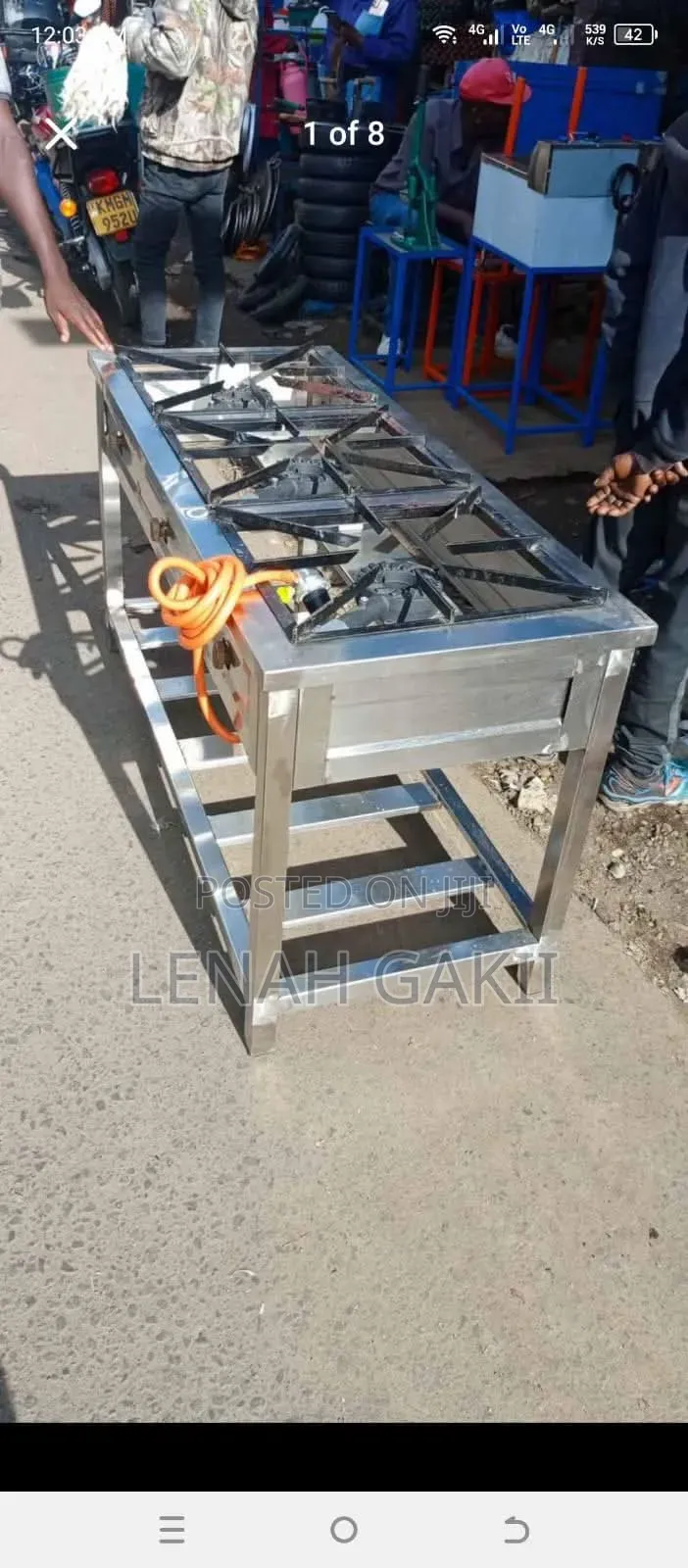 Gas Cooker 3 Burner