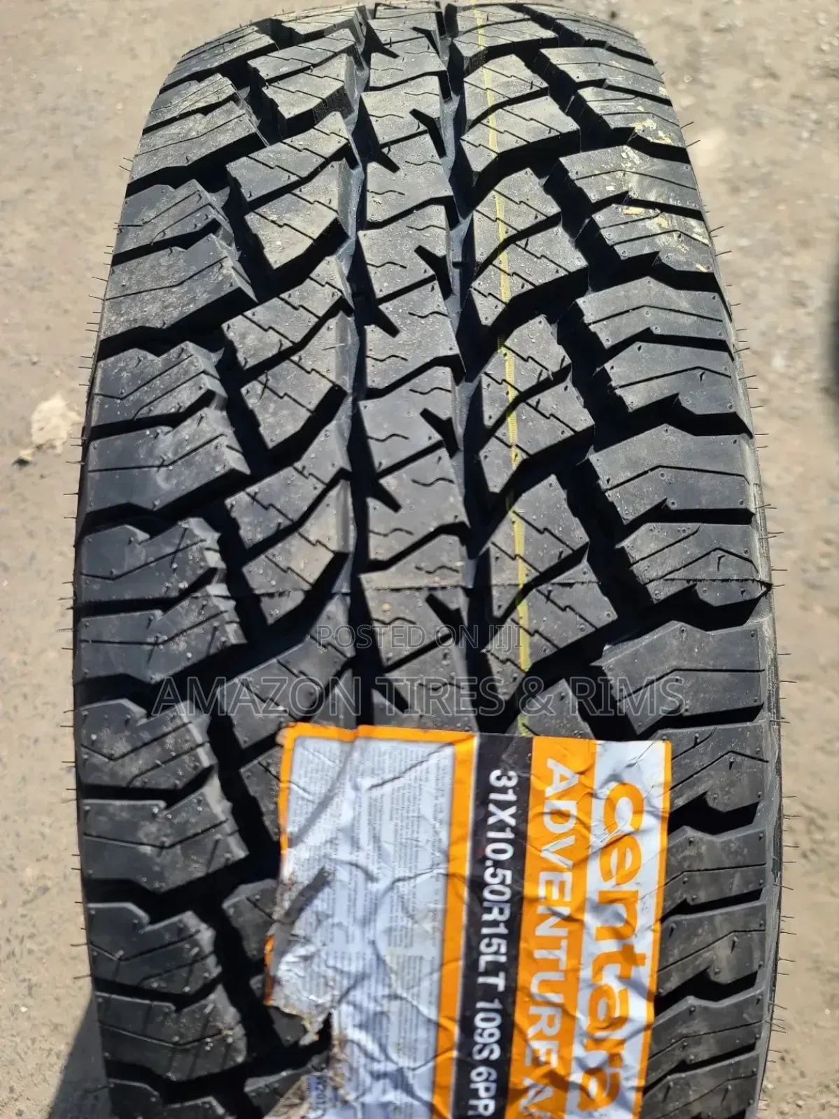 31x10.50r15 L/T Centara Tires 109 S 10pr