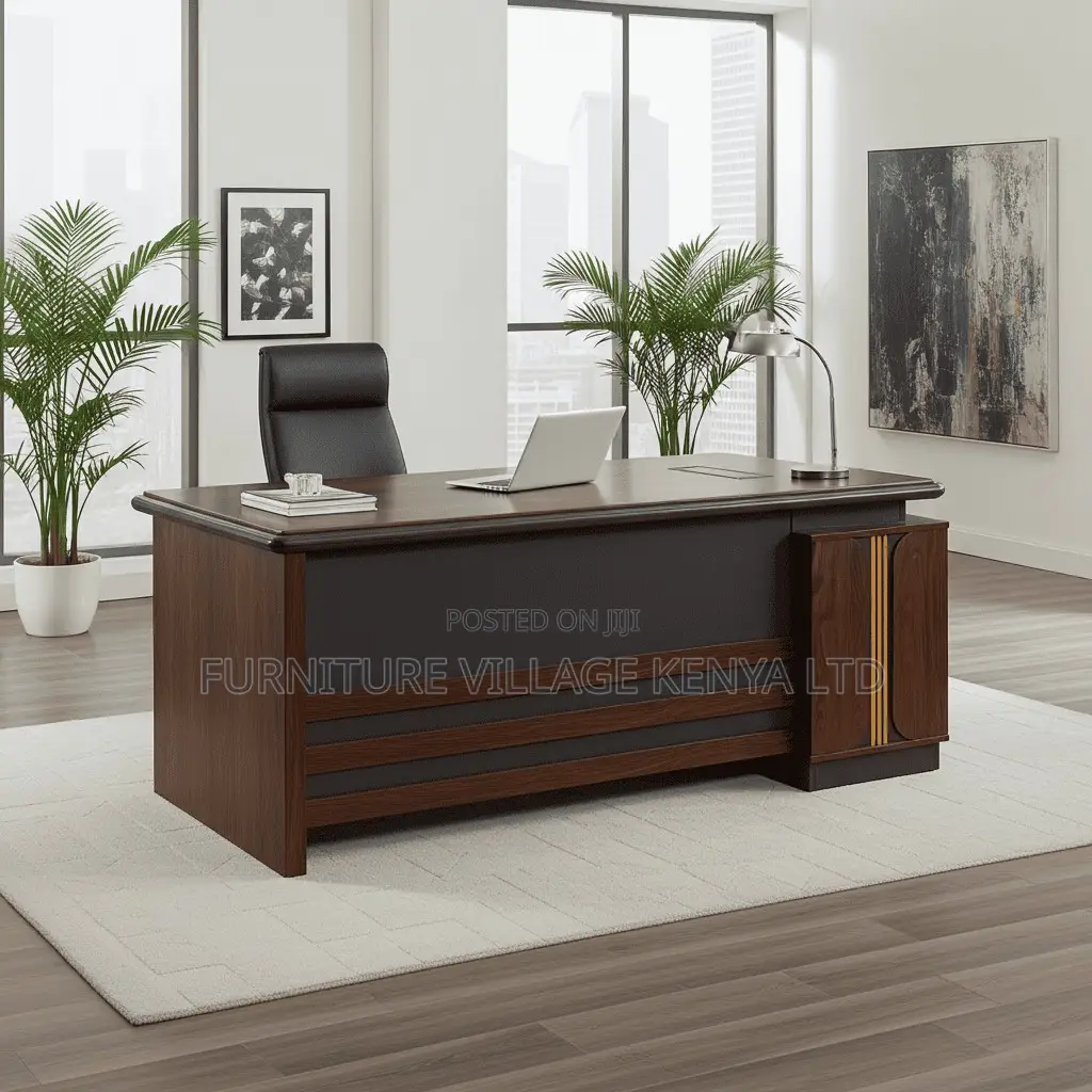 Office Desk ; 1800mm Executive L-shape Table