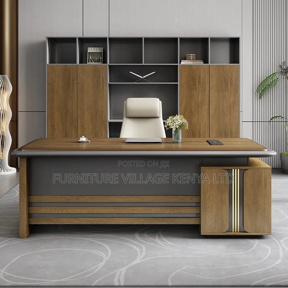 Office Desk ; 1800mm Executive L-shape Table