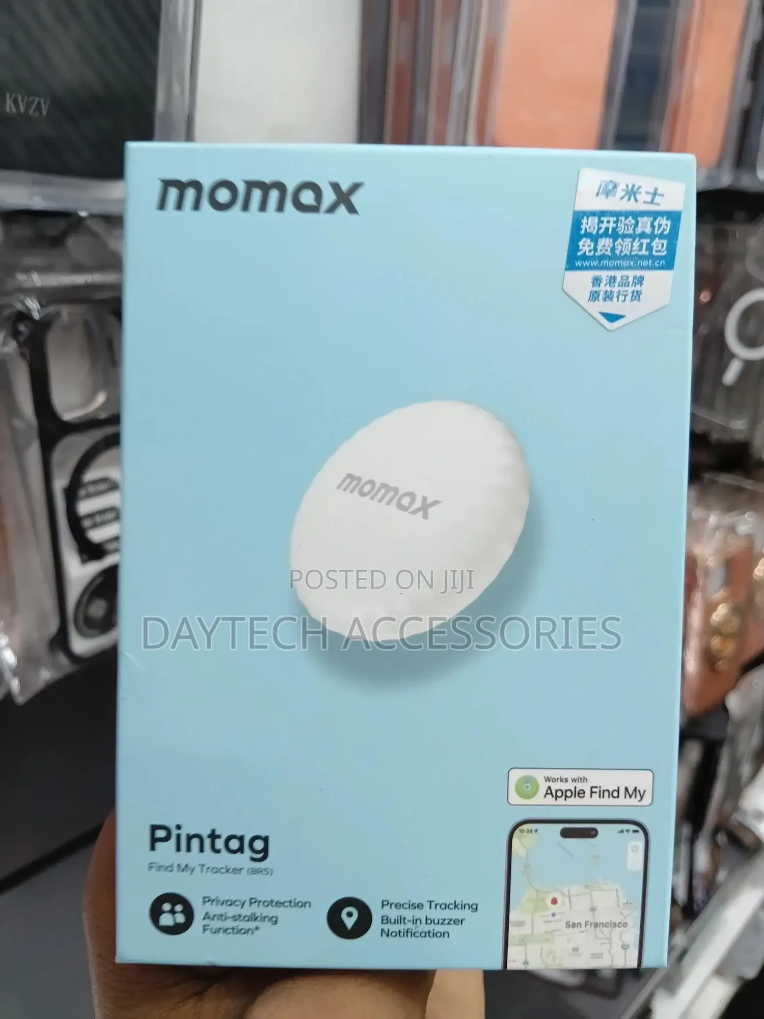The Momax Pintag Br5 Is an Apple Find My Certified Wireless Tracker