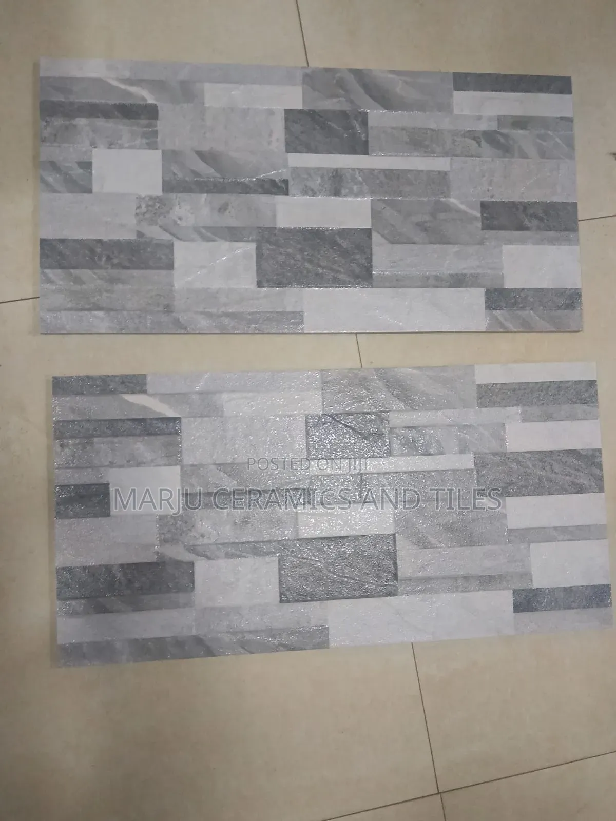 300 X600 8 PCS Grey Wall Claddings