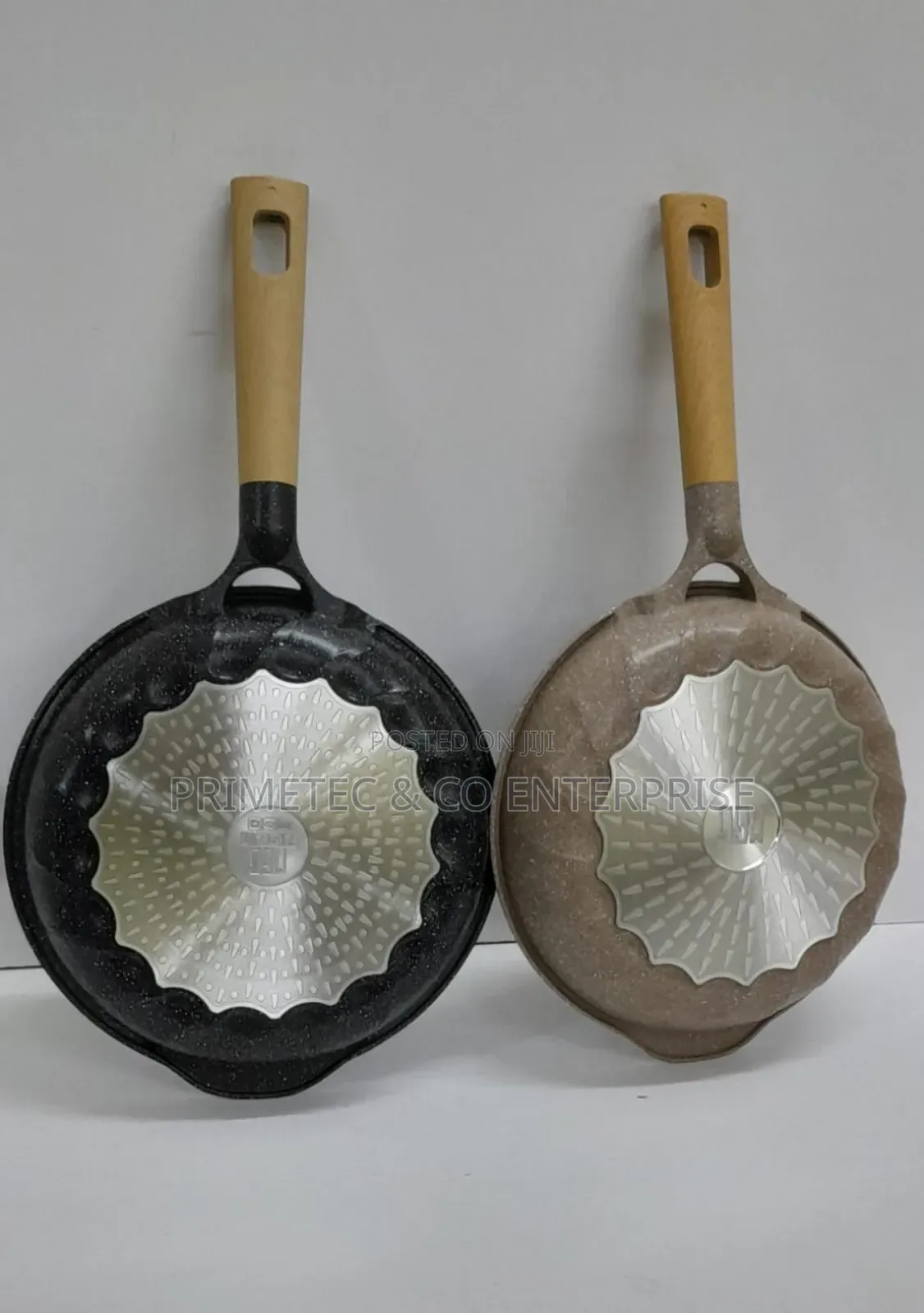Heavy Gauge Granite Frying Pan
