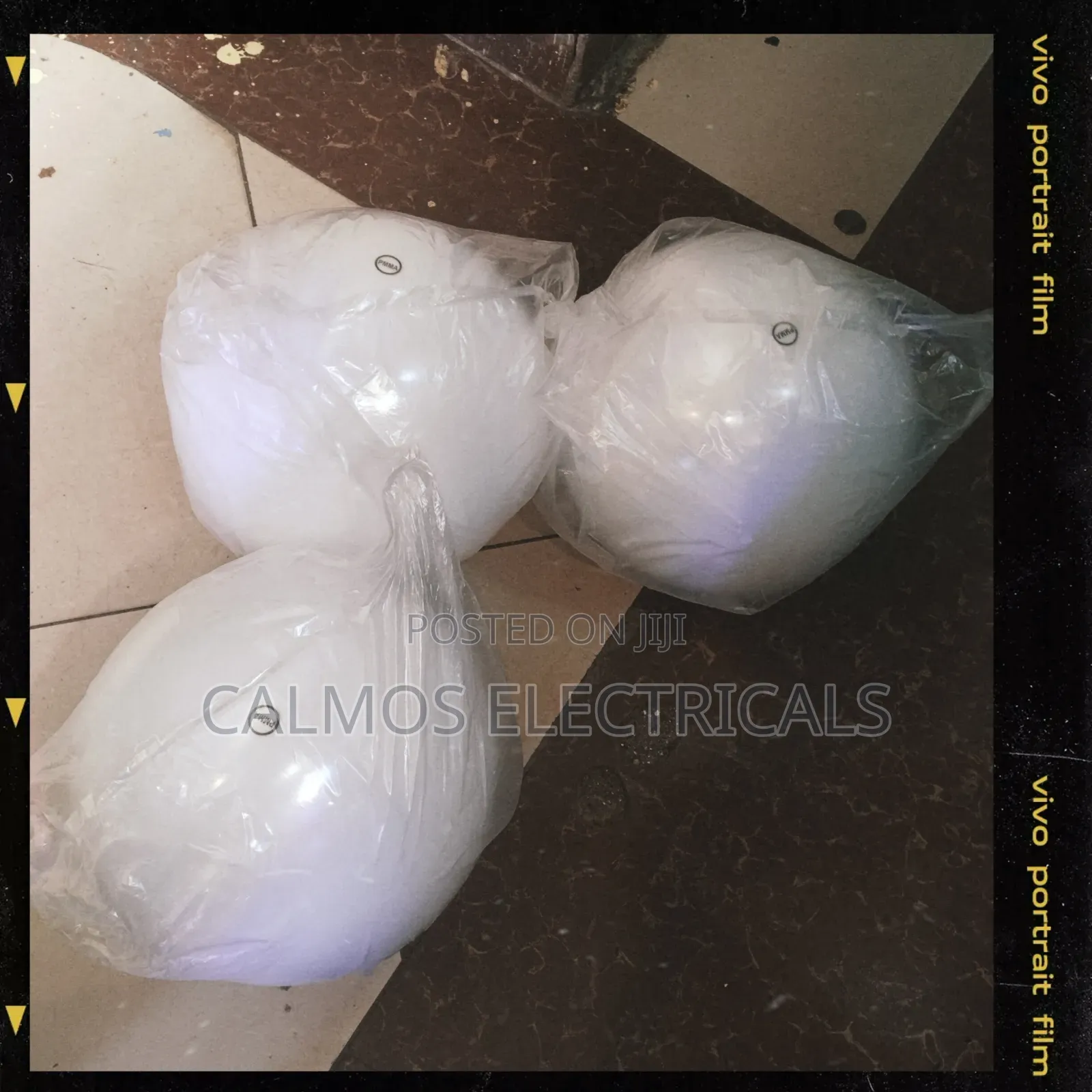 250mm Garden Lights, Milky Garden Lights