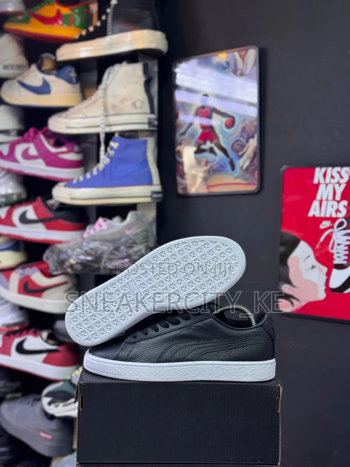 Puma Suede Classic Black/White