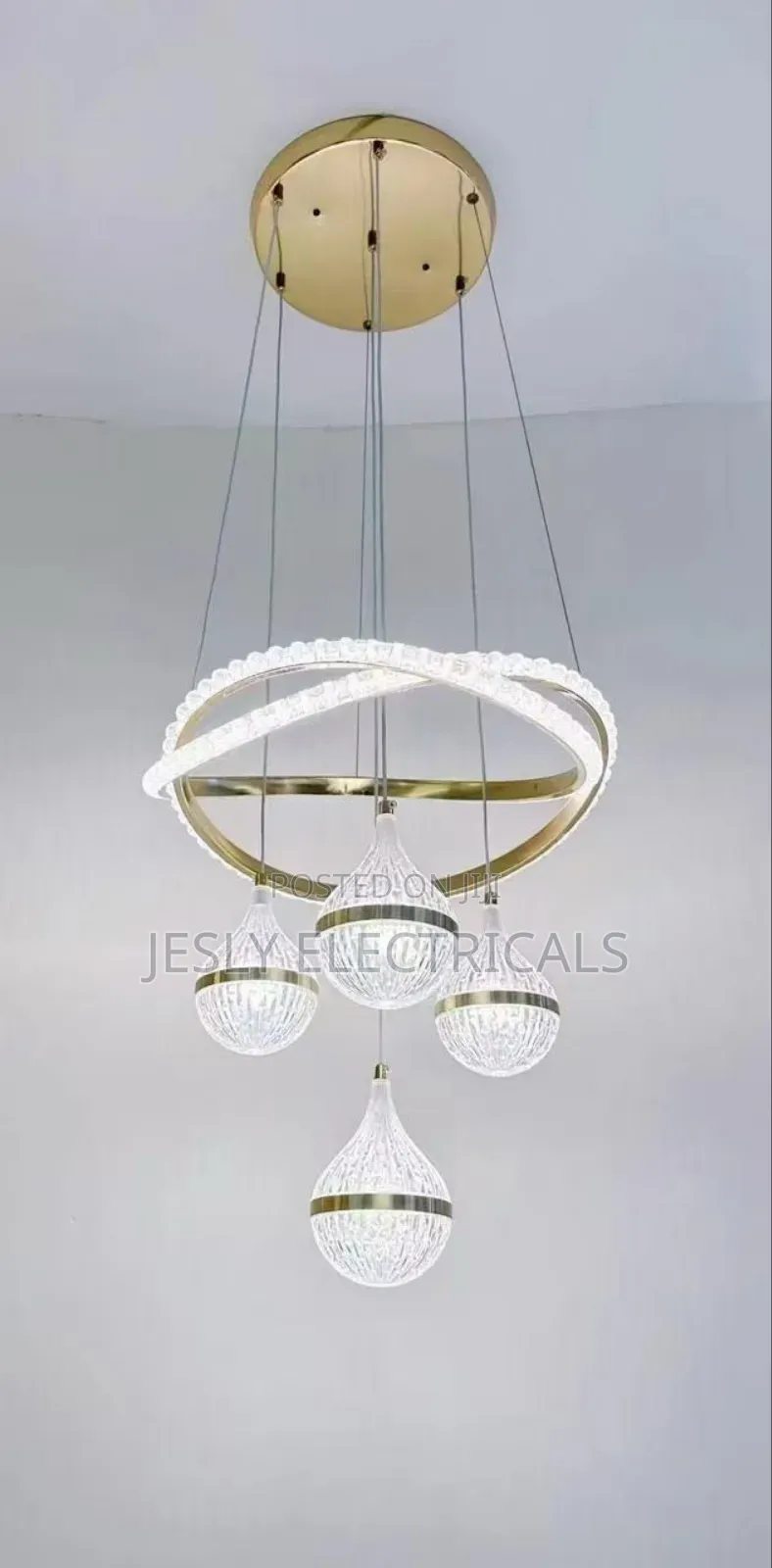 4 in 1 Led Ring Chandalier