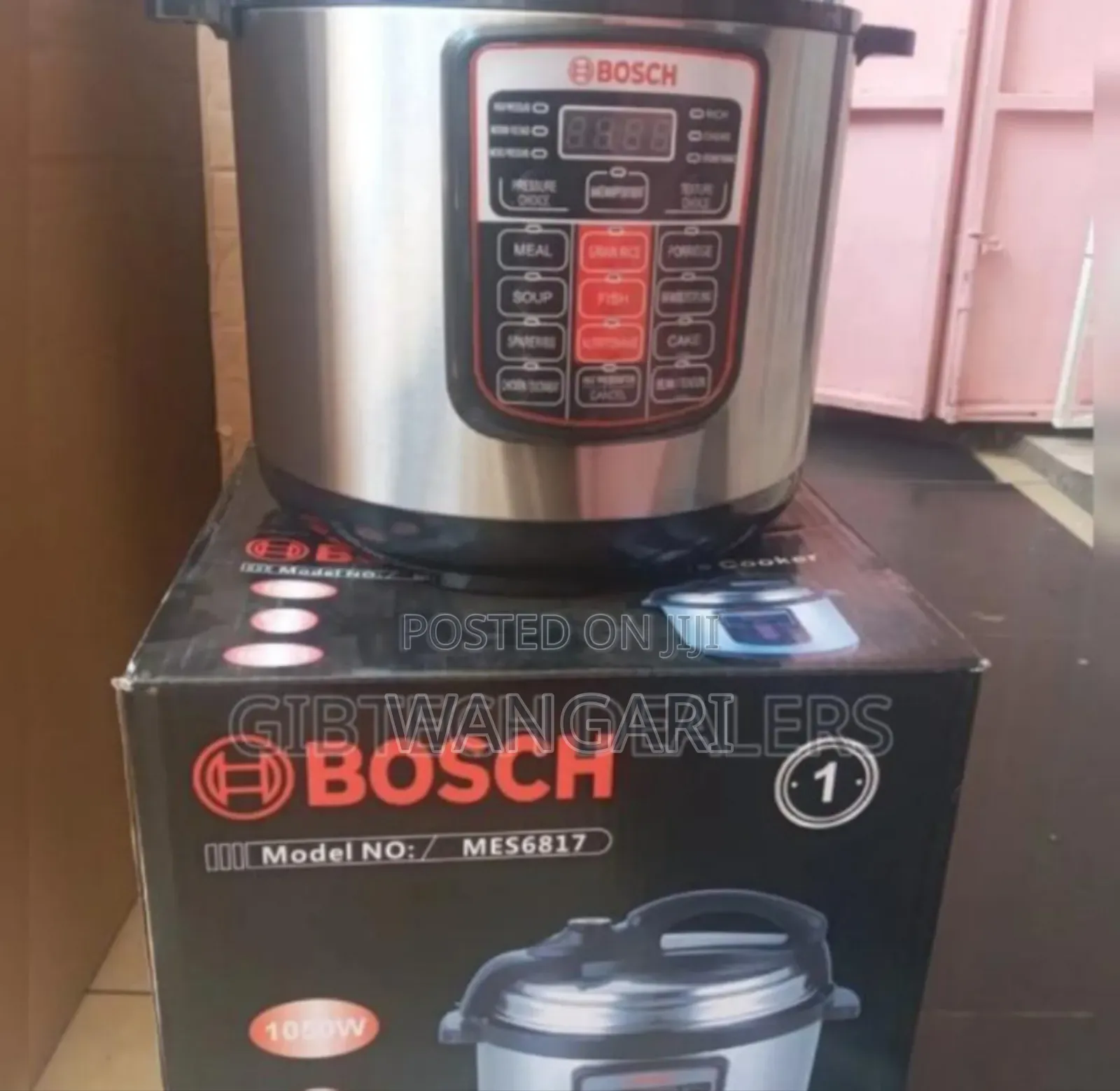 Colour Silver Bosch Electric Pressure Cooker