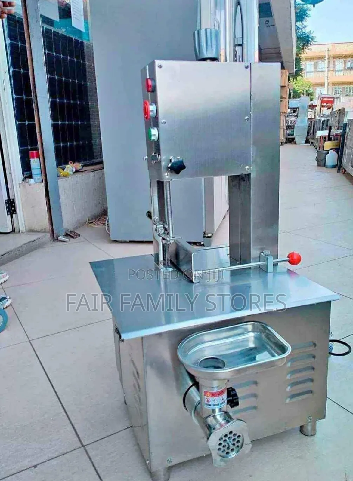 Meat Band Saw With Mincer