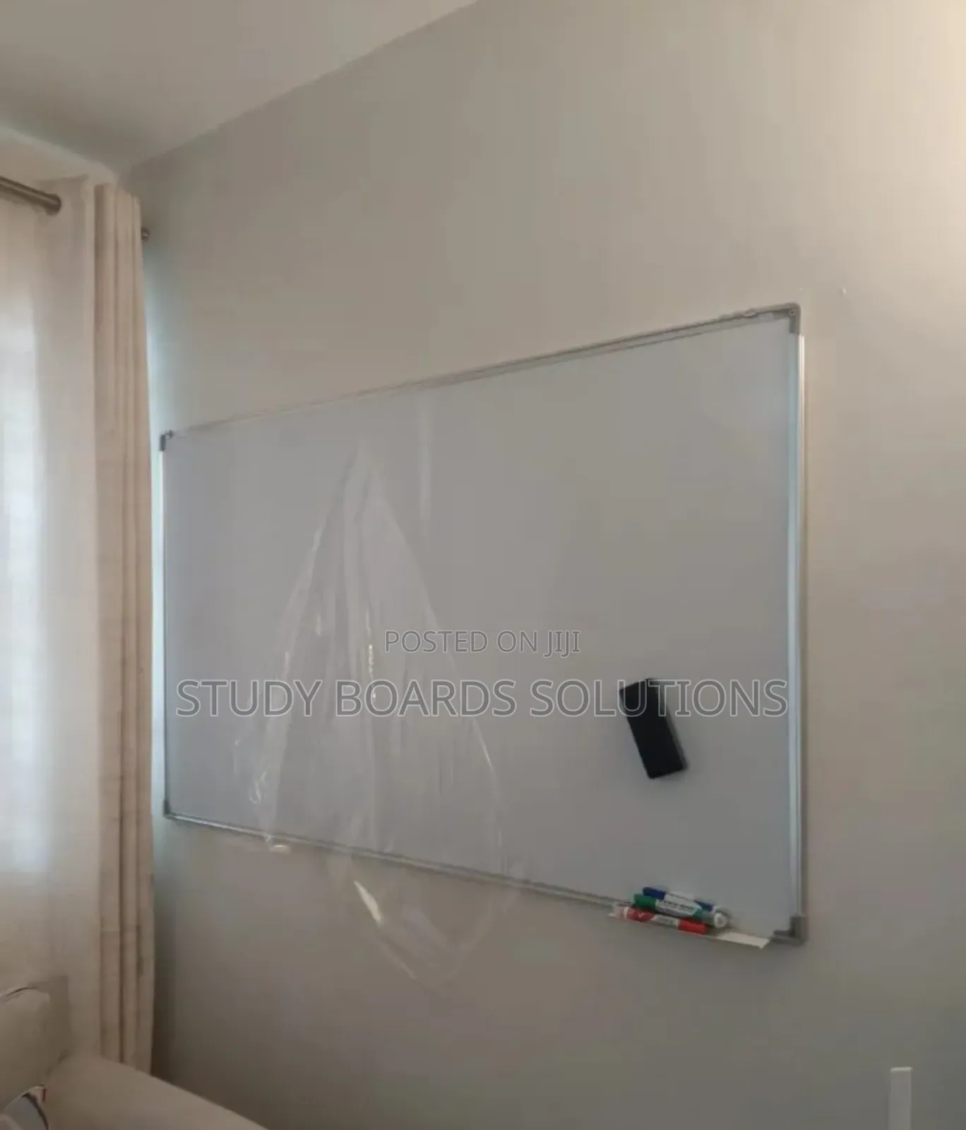 5ftx3ft Magnetic Whiteboard for Home Workspaces