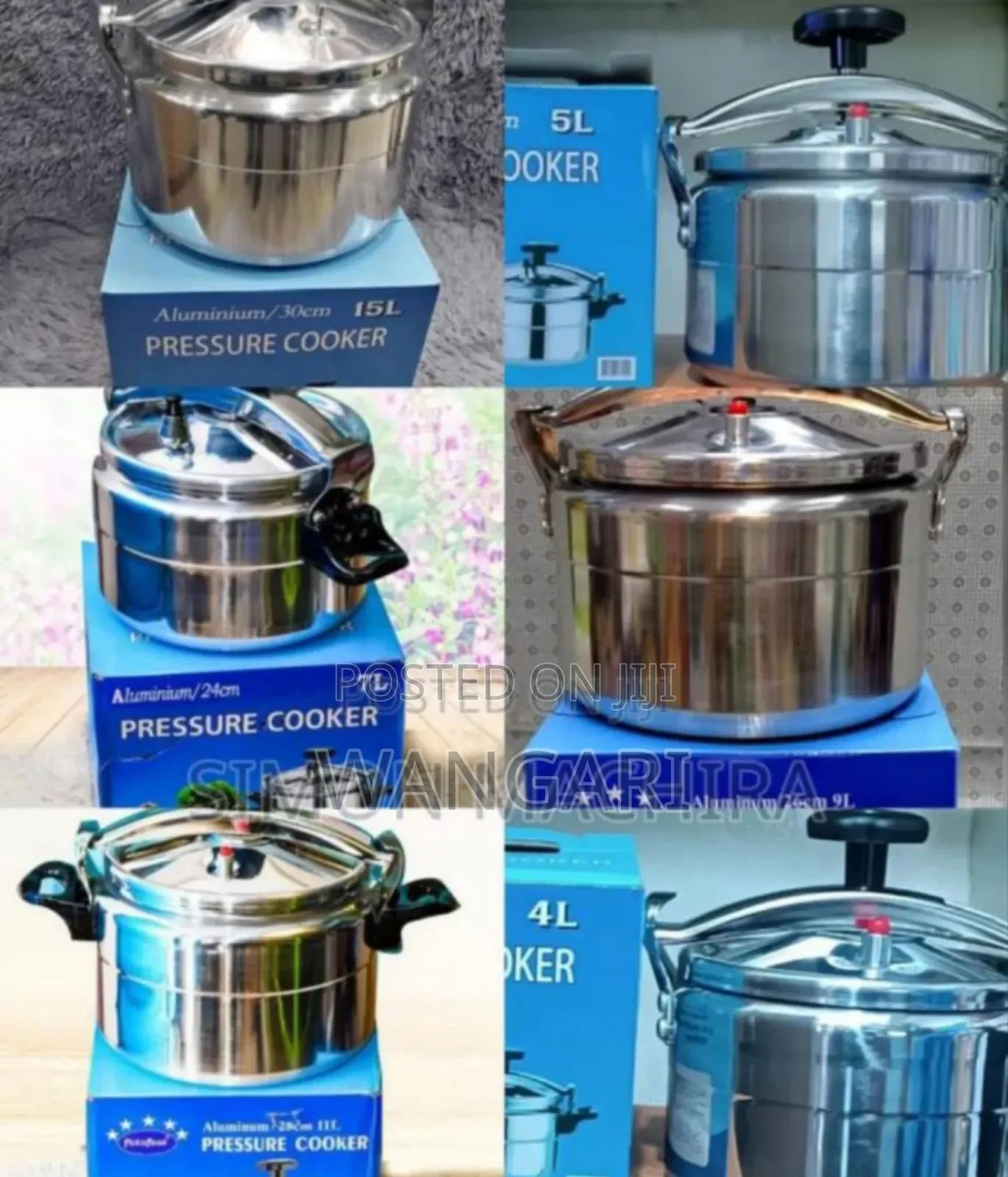 Restocked 7l Manual Pressure Cooker