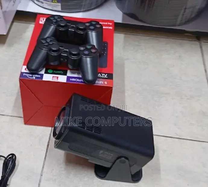 Ultra Hd Portable Projector With Game Controller X2 | Wifi
