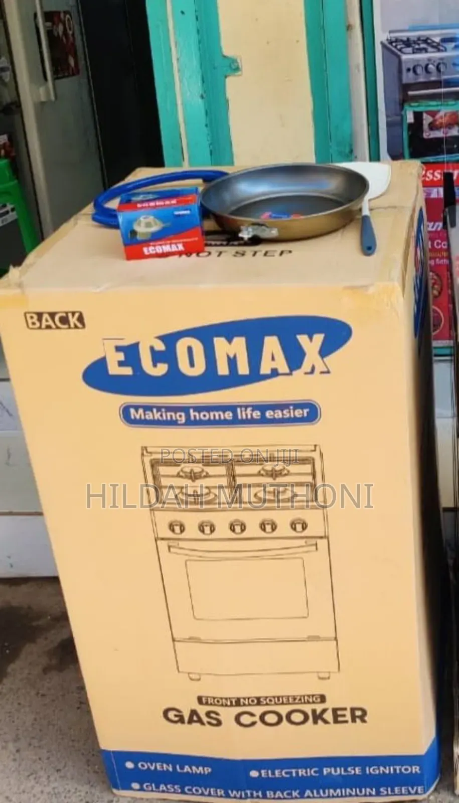 50*55 Ecomax Four Gas With Electric Oven