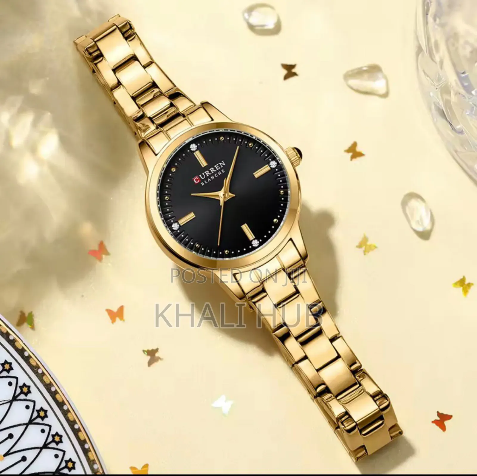 Rose Gold Curren Ladies Watch