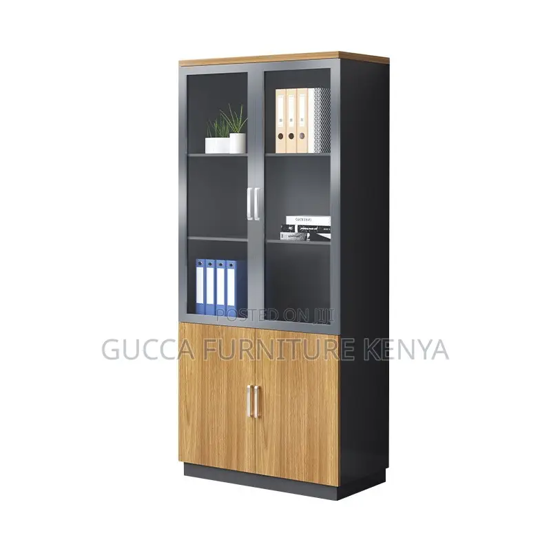 2-door Wooden Office Filling Storage Cabinet