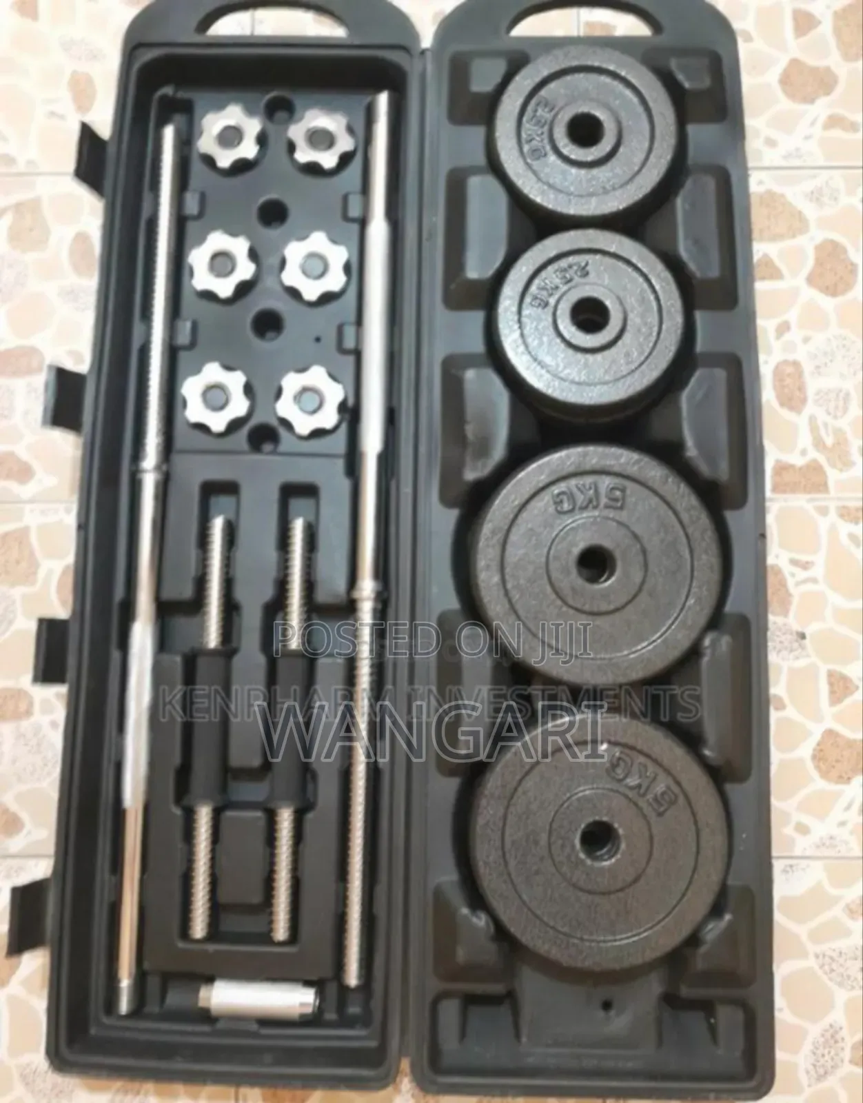 Most Affordable Fifty 50kgs Dumbells Set