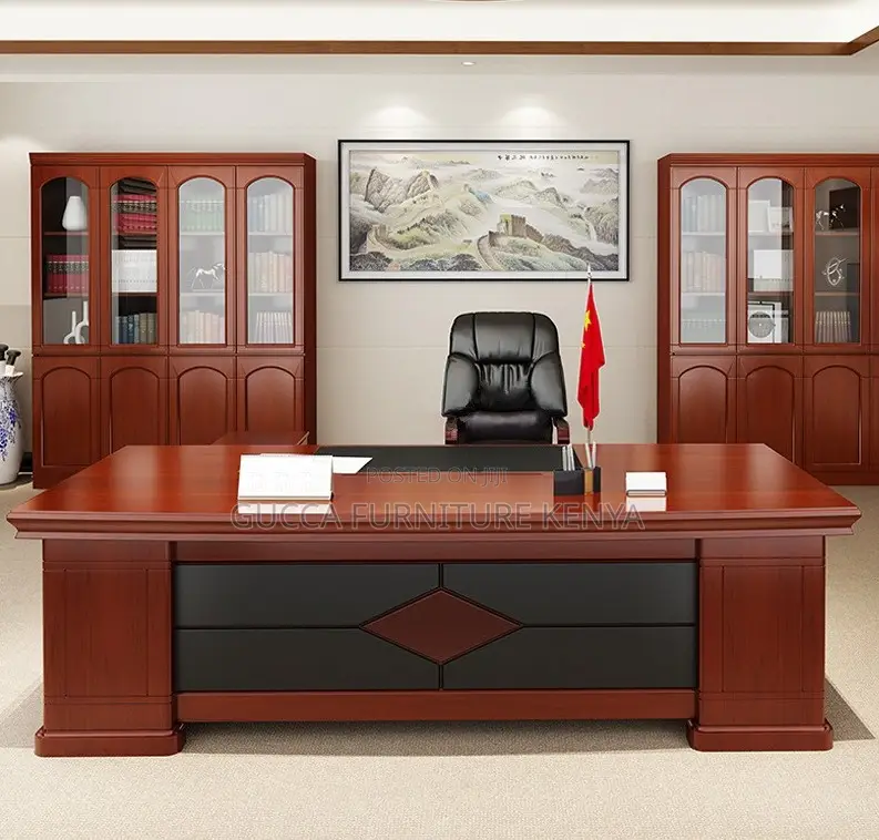 Boss Executive L-shaped Office Table-180cm