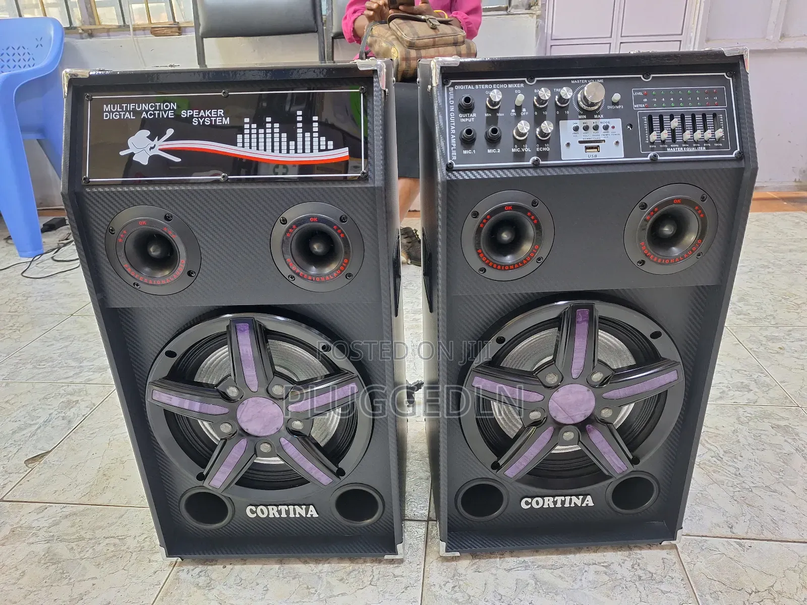 Cortina Ca-1100 Professional Speaker System.- Karaoke 