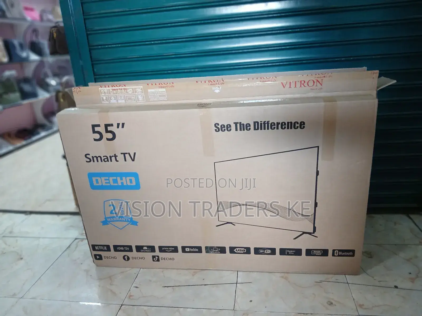 Decho 55inches Smart Android Frameless Tv With Youtube