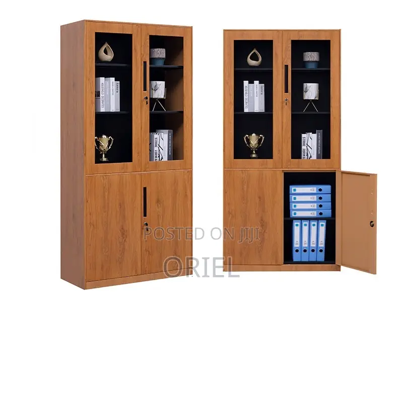 Modern Office Cabinet : 2-door Wooden Filing Office Storage Cabinet