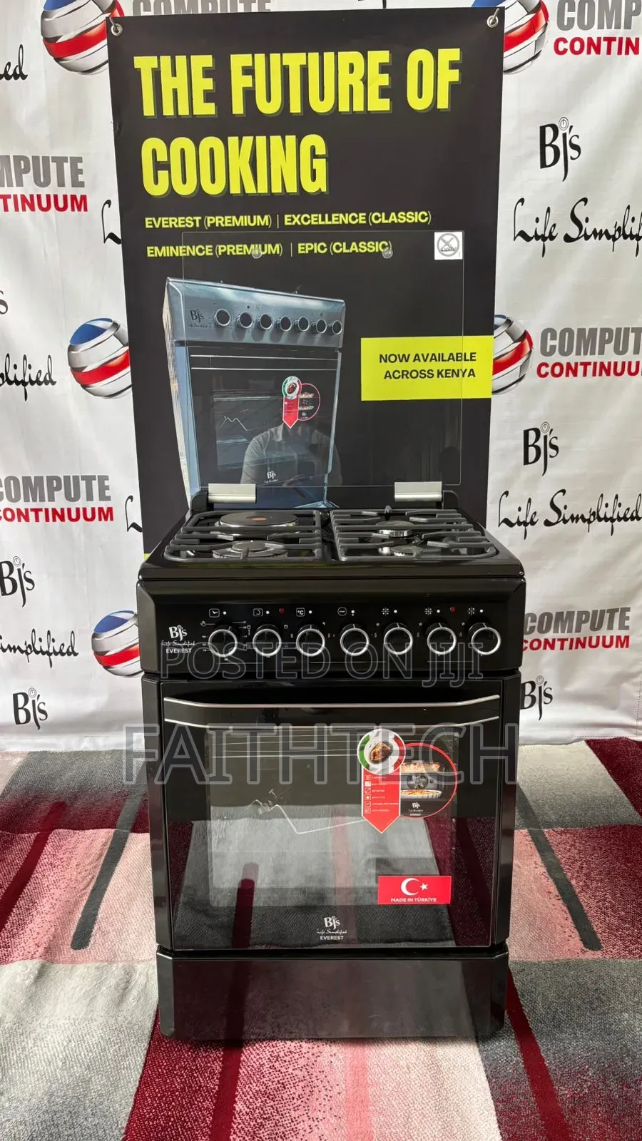  Everest Black – 60×60 Premium Cooker