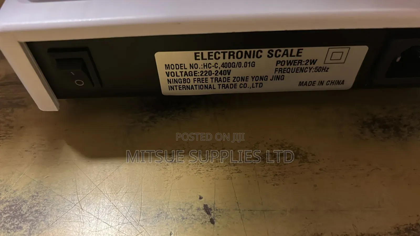 Balance Electronic China - 400x0.01g With Wind Protection