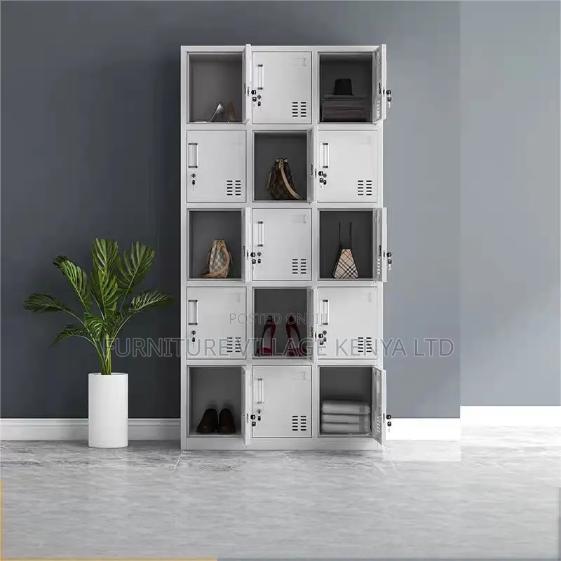 Office Cabinets| 15-locker Steel Office Storage Cabinet