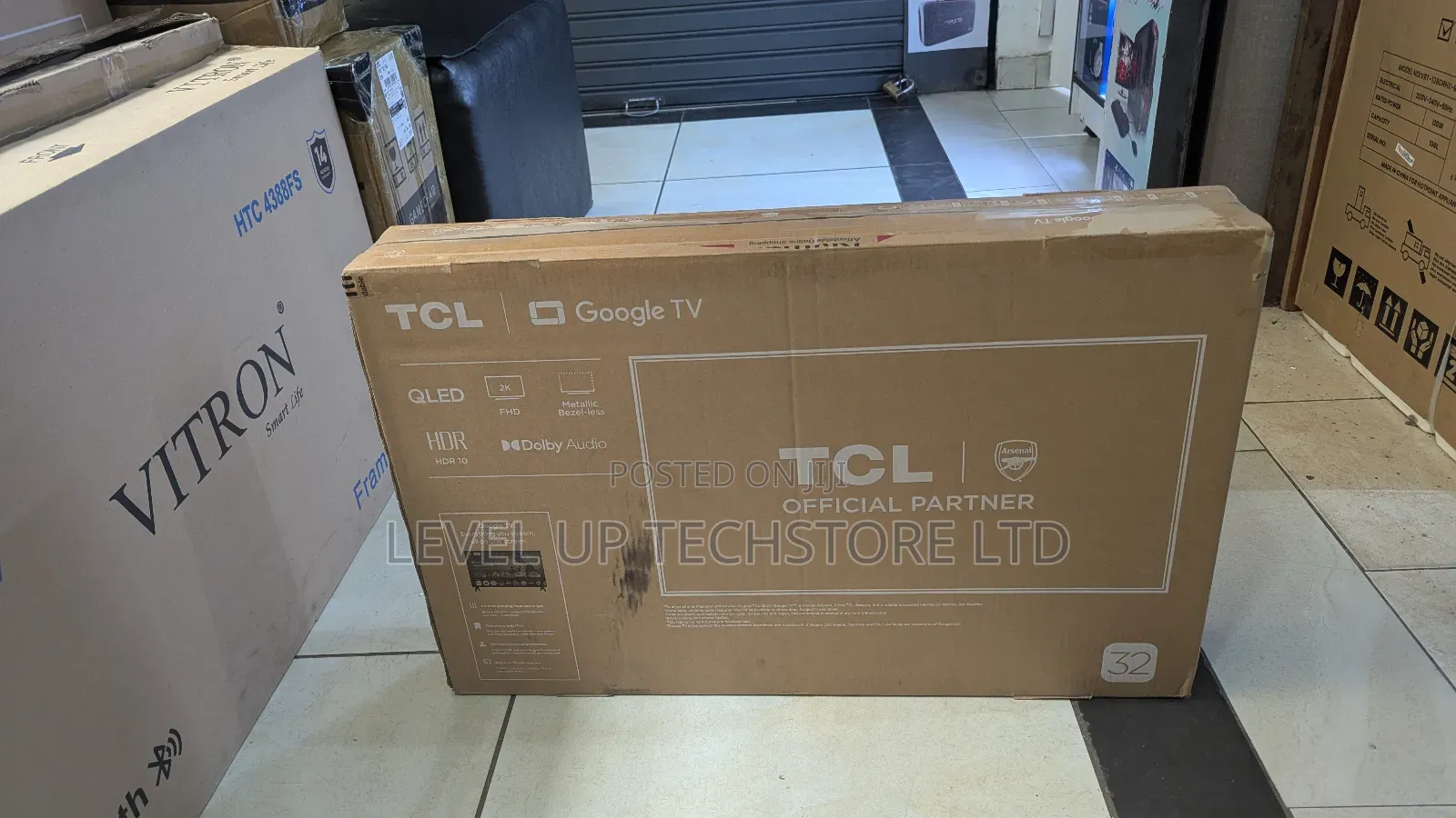 Tcl 32′′ 32s5k Qled Full Hd Smart Google Tv
