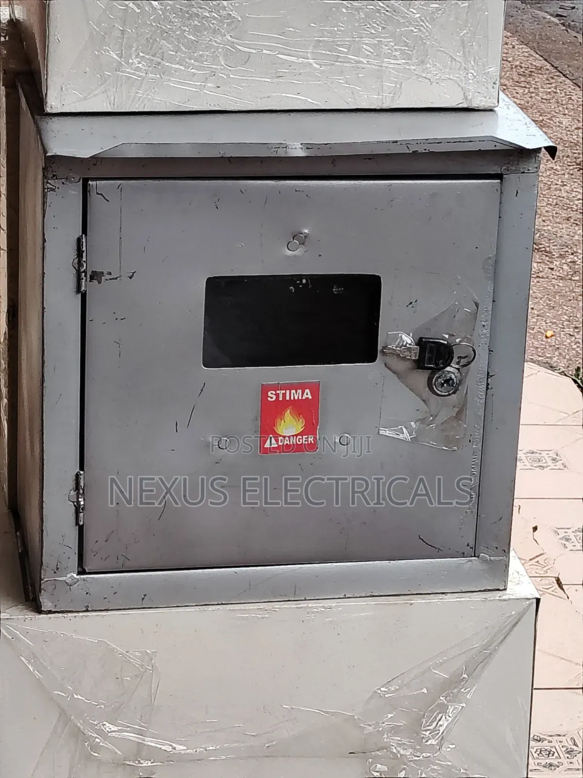 Meter Box Galvanised 15x15