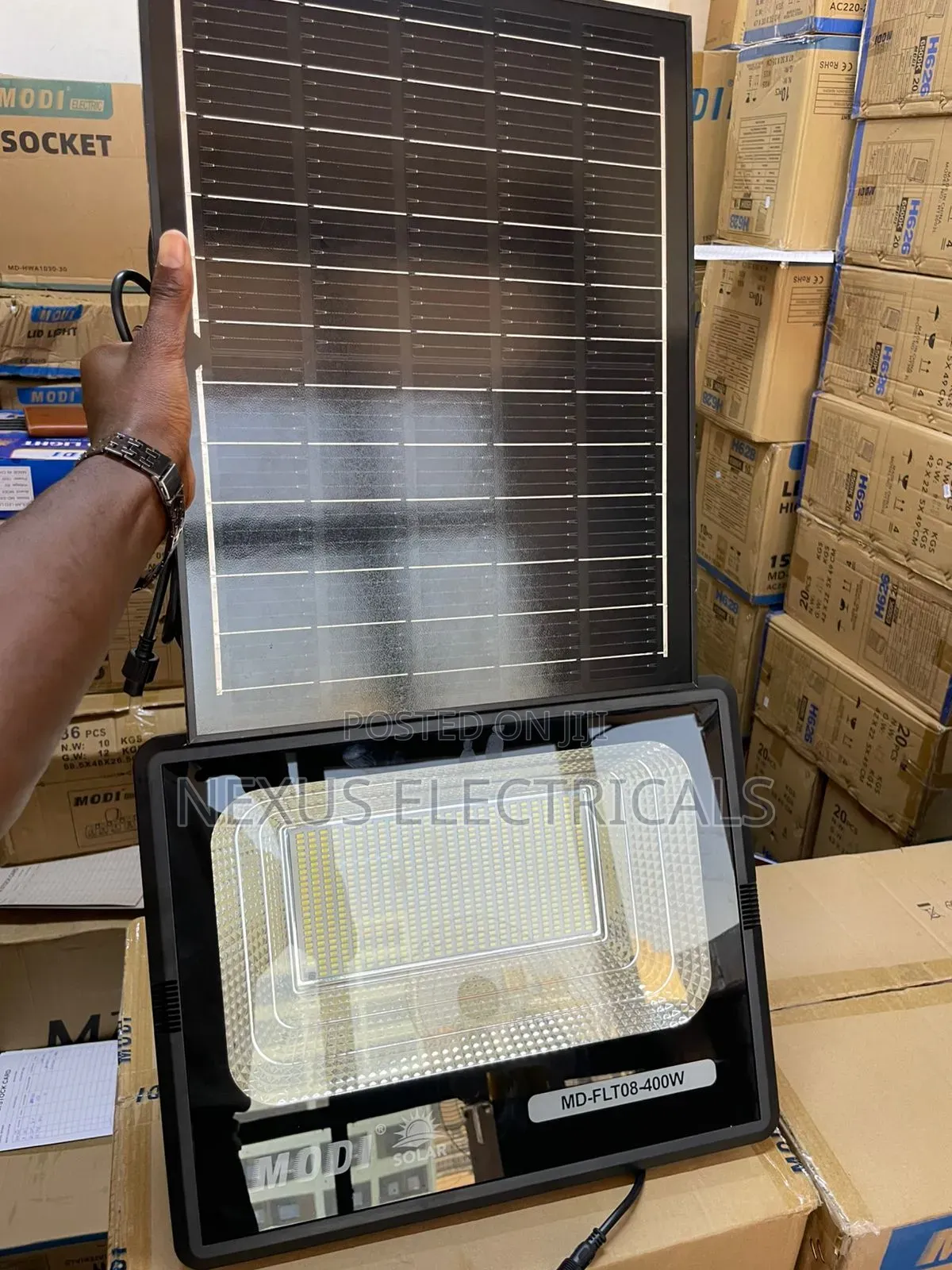 400w Solar Floodlight Solar Panel