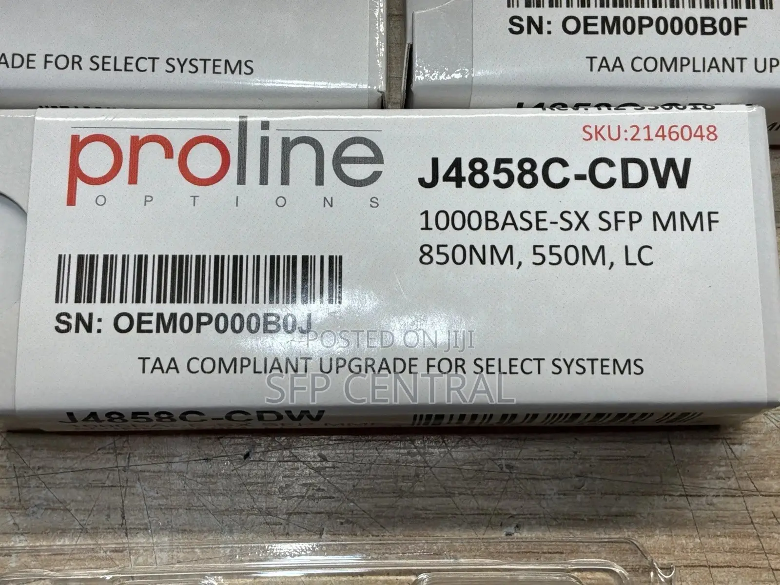 Hp J4858c Compatible 1000base-Sx SFP 850nm 550m Proline