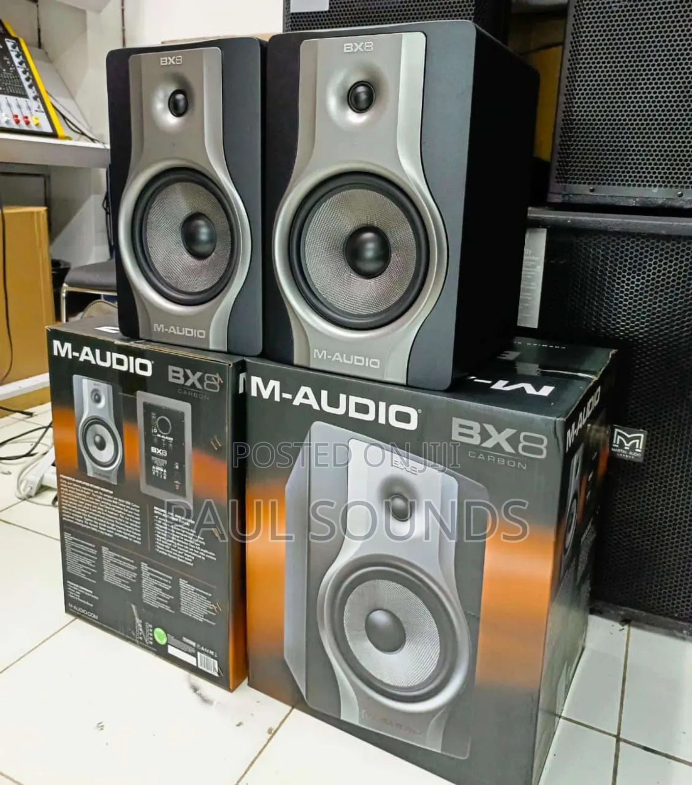M-Audio Bx8 D2 Active Studio Monitor (Pair)