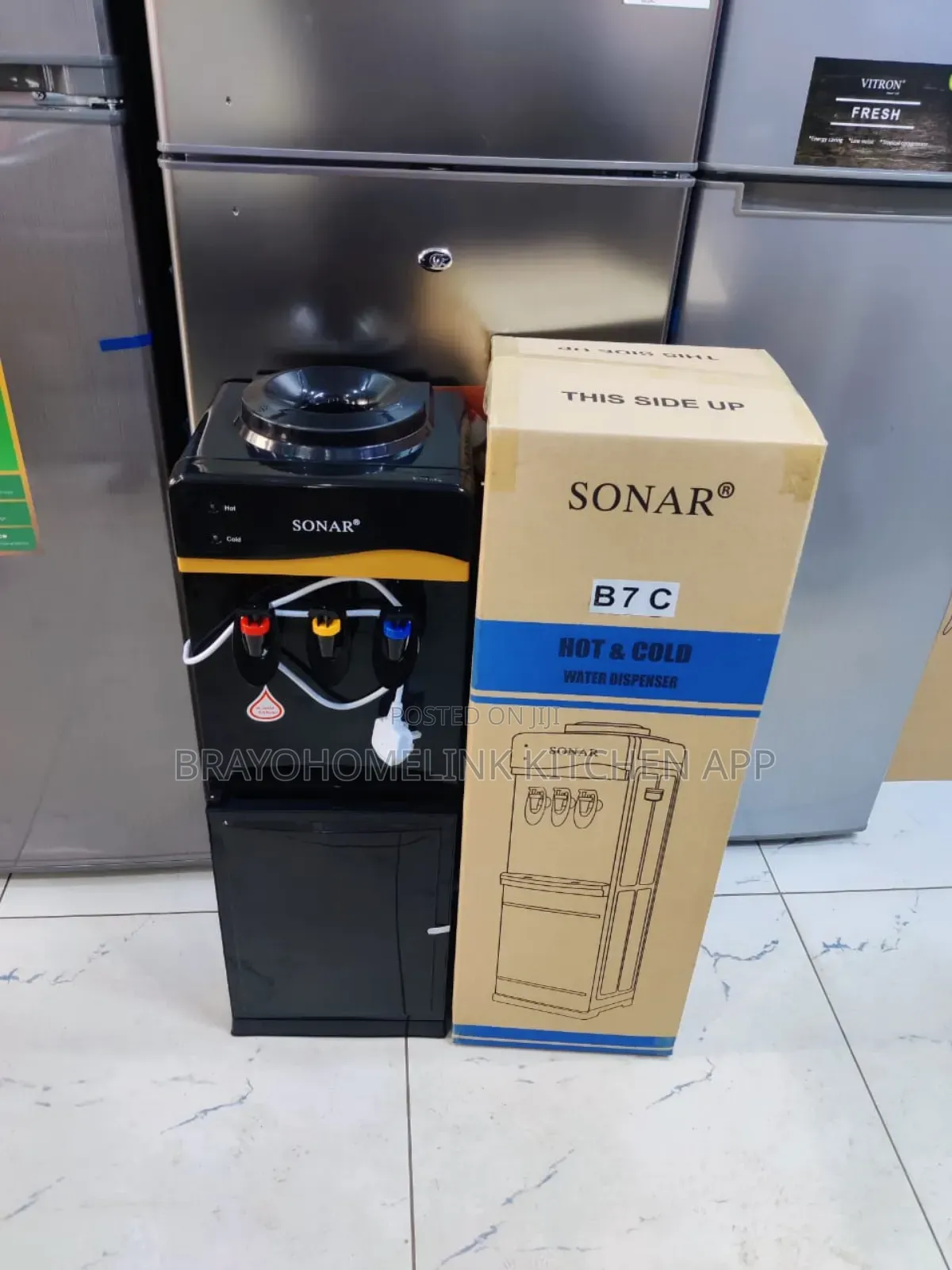 *Sonar Dispenser 3taps. Hot, Normal and Cold. B7c