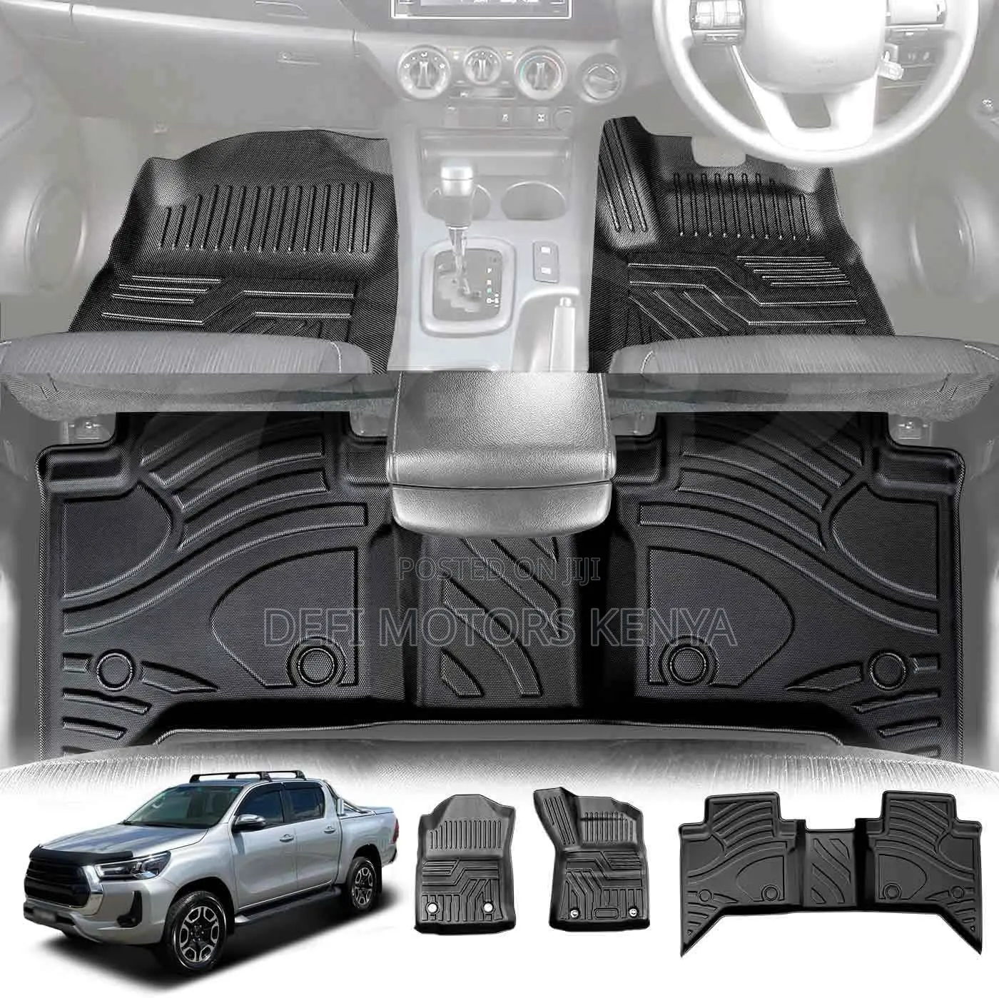 Toyota Hilux Heavy Duty 3d Mats