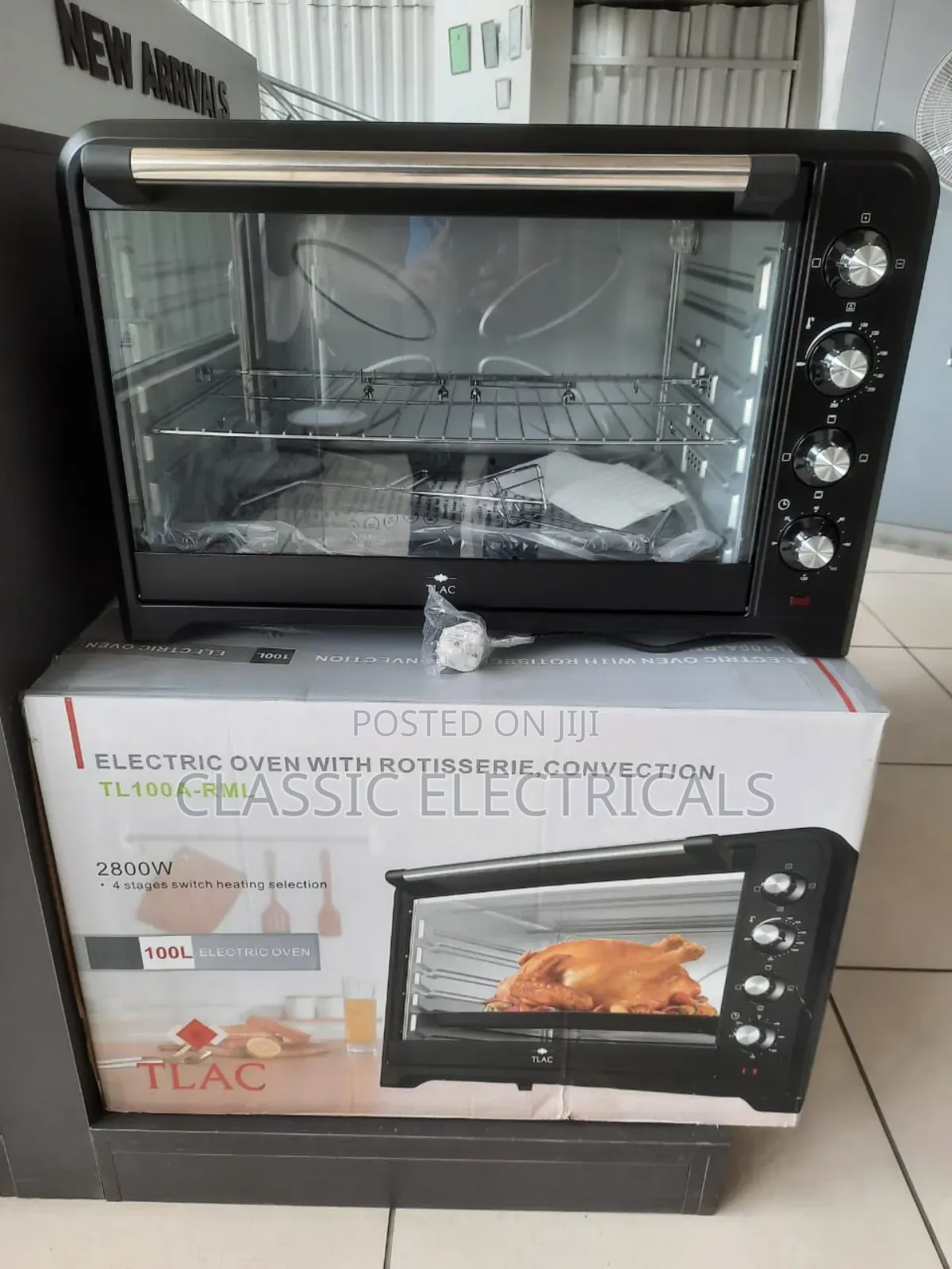 60 Litres Tlac Electric Oven With Rotisserie