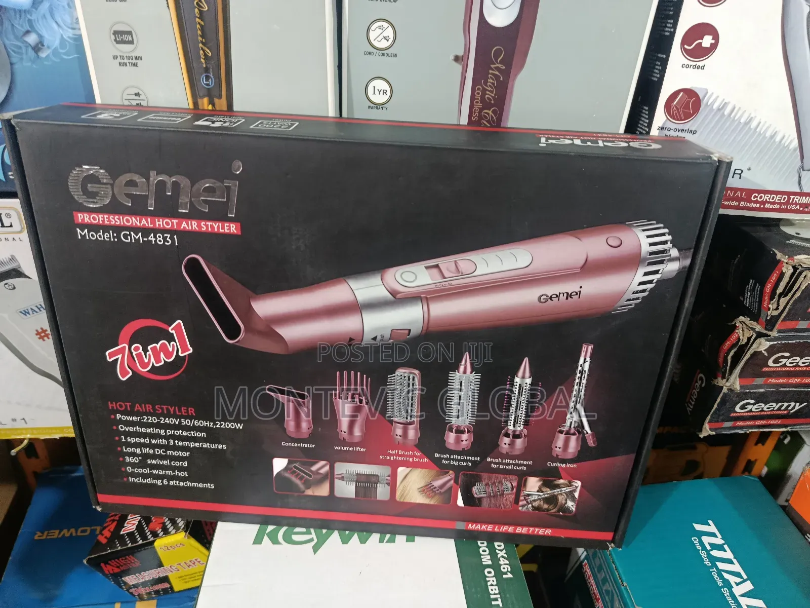 7 1n 1 Hairstyler Hot Comp