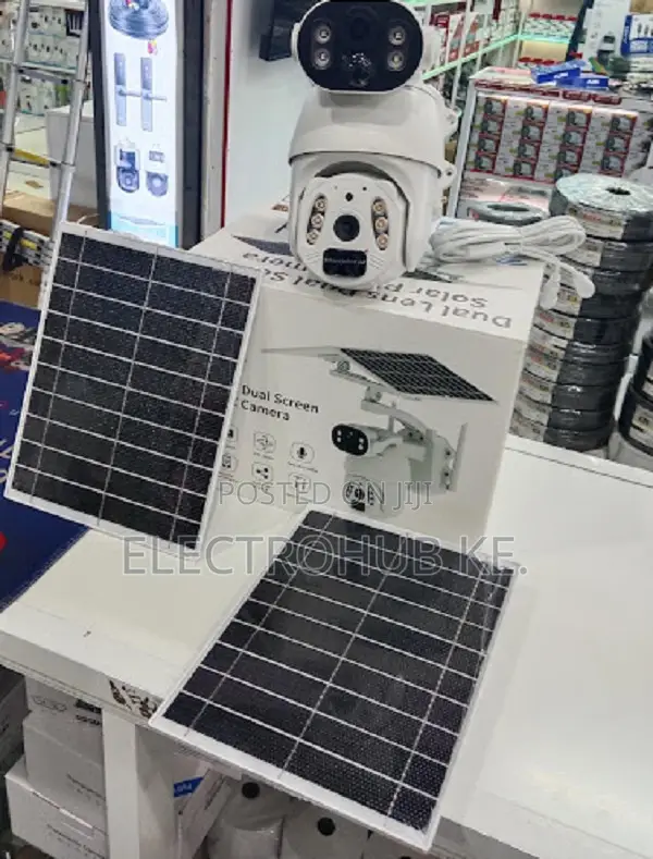 Outdoor Cctv 6mp Solar 4g Simcard Camera