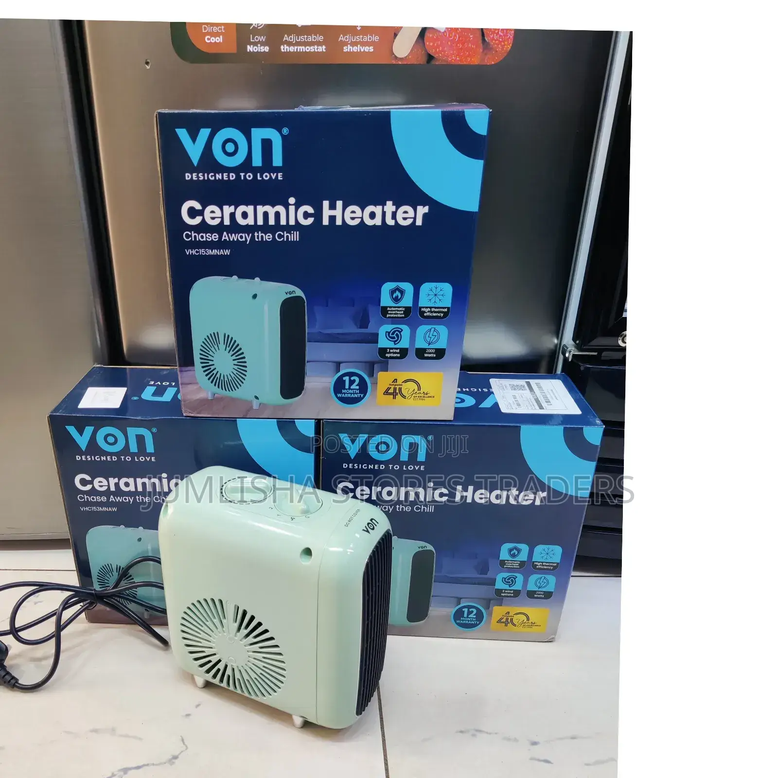 *Von Vhc153mnaw Ceramic Heater - 1500w