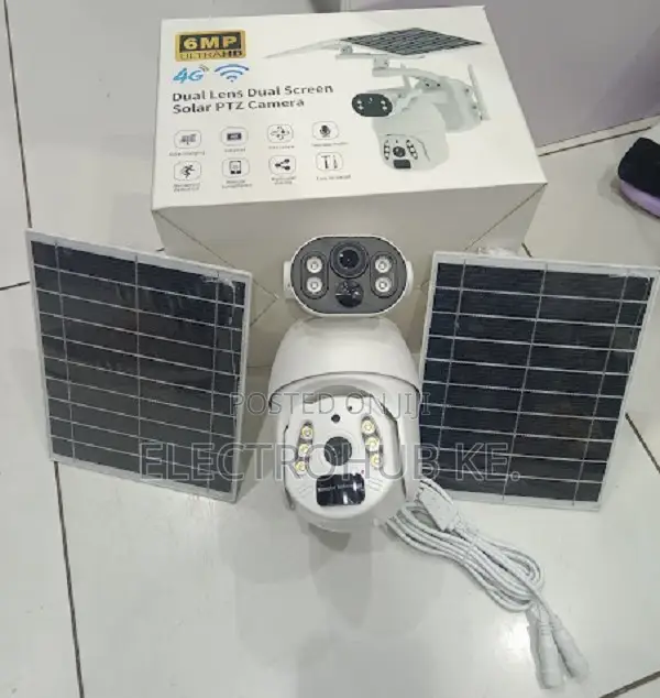 Surveillance Security Cctv 6mp Ubox 4g Dual Lens Camera