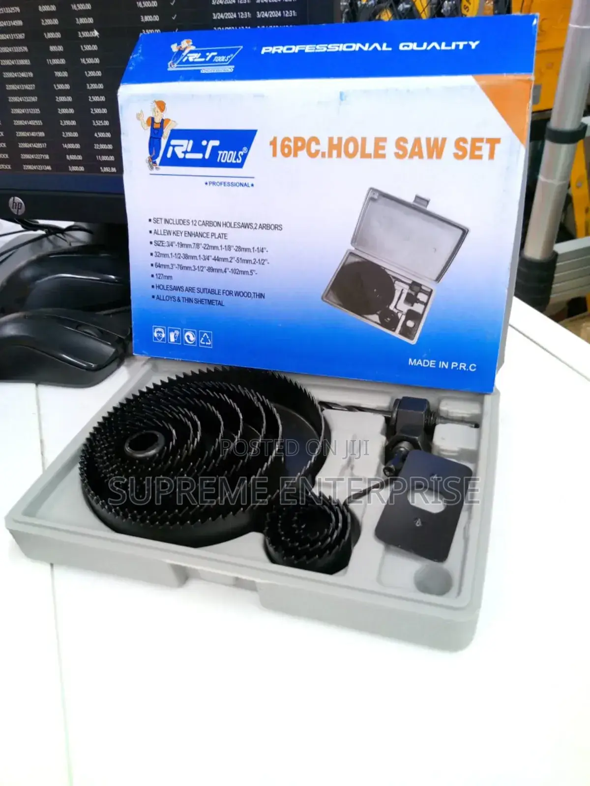 Hole Saw 16 Pieces