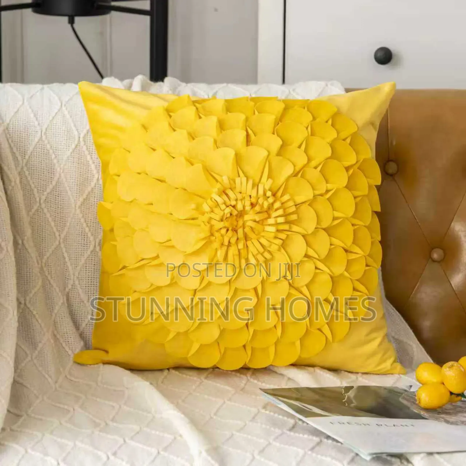 Flower Velvet Pillow Cases