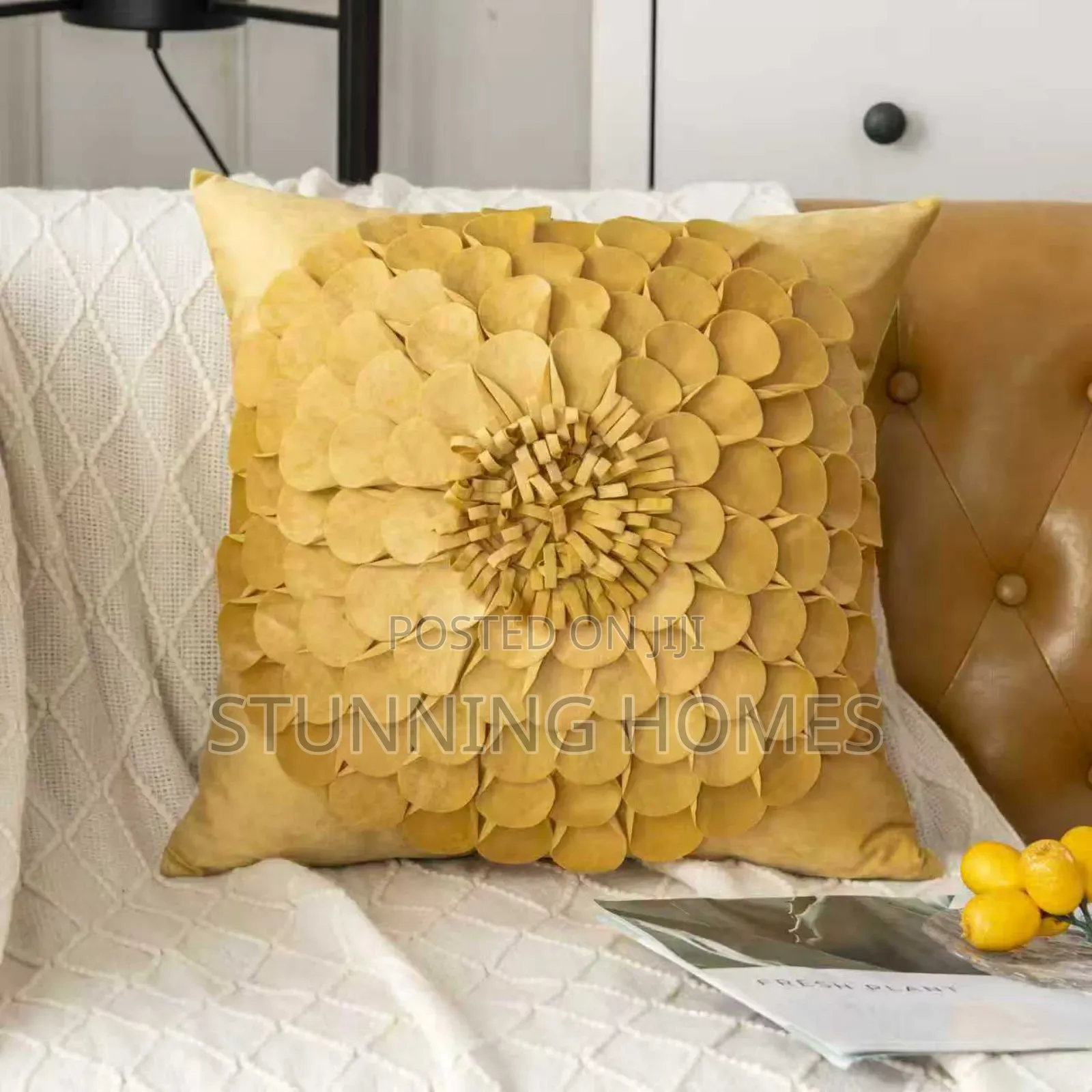 Flower Velvet Pillow Cases