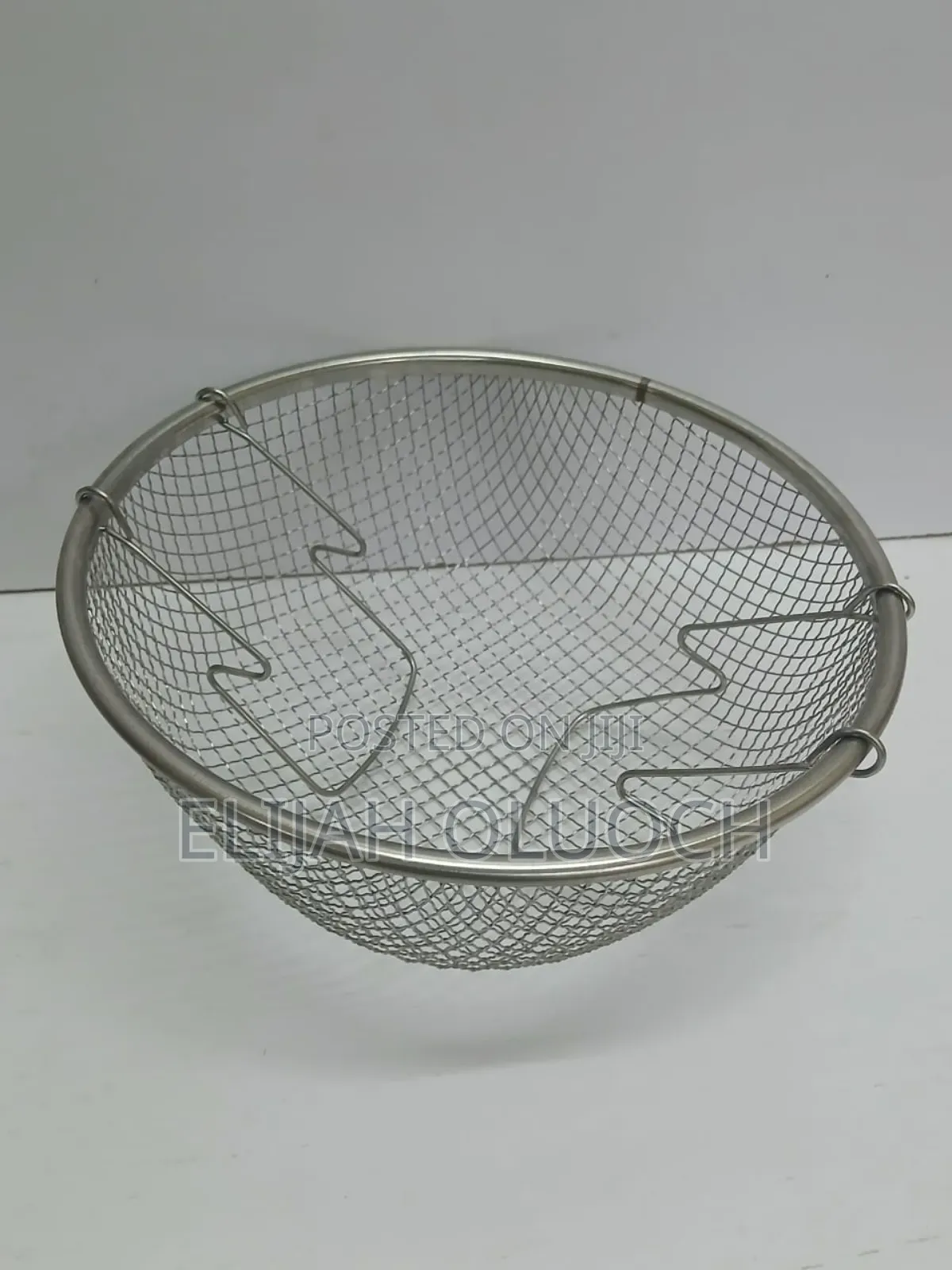 Stainless Steel Deep Frying Basket Sieve Available