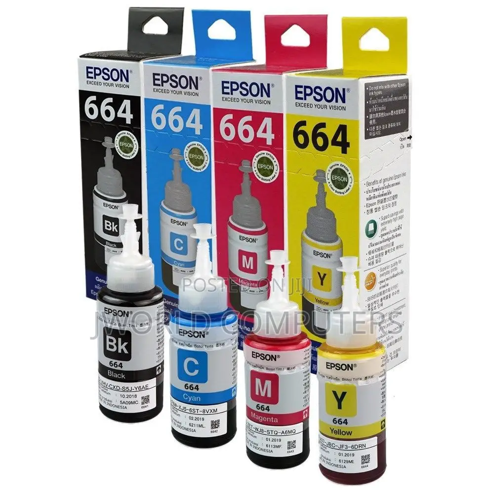T6642 Cyan Ink Bottle 70ml