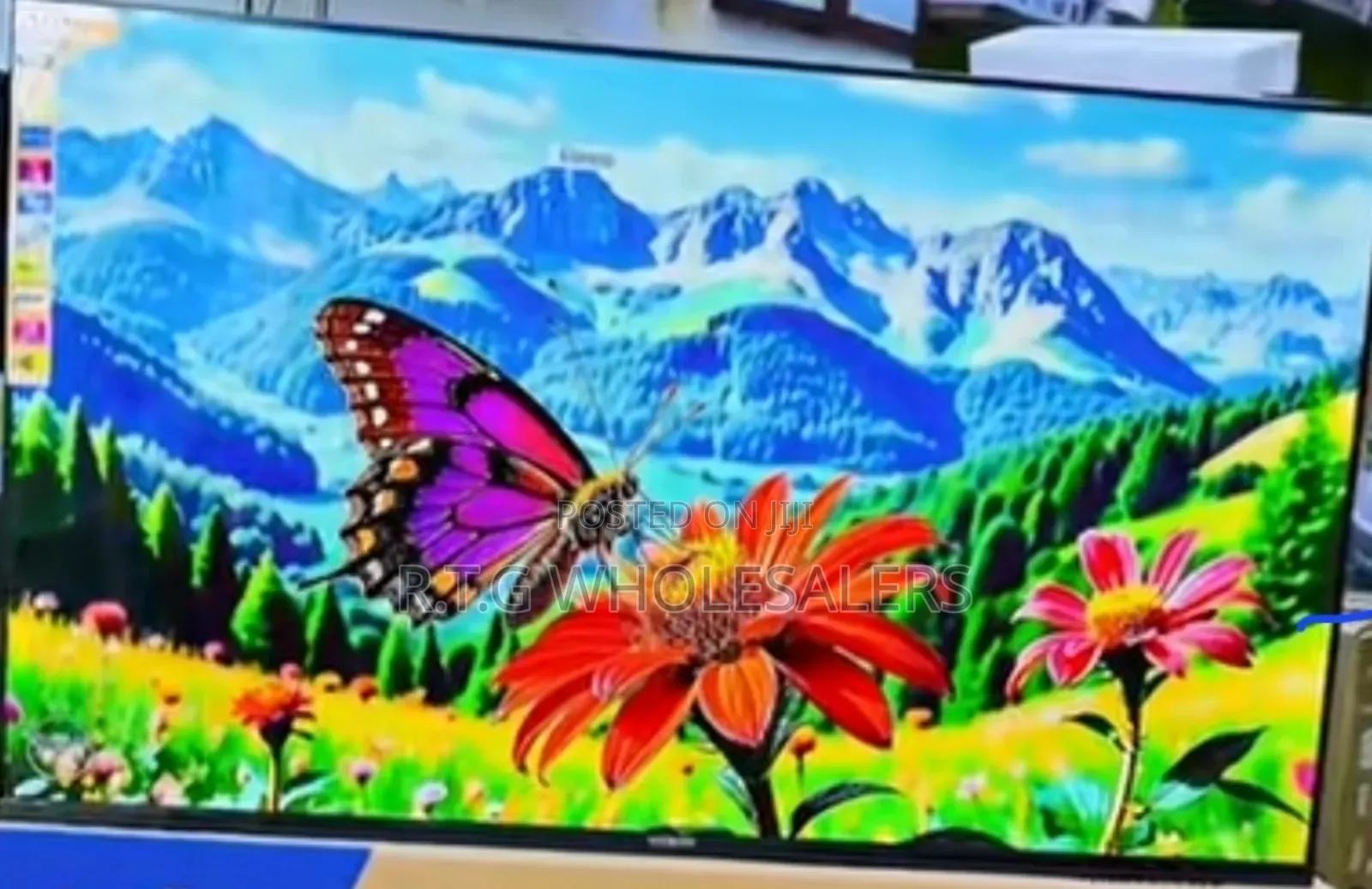 Vitron 43-Inch Smart Android Led Tv Frameless Bt