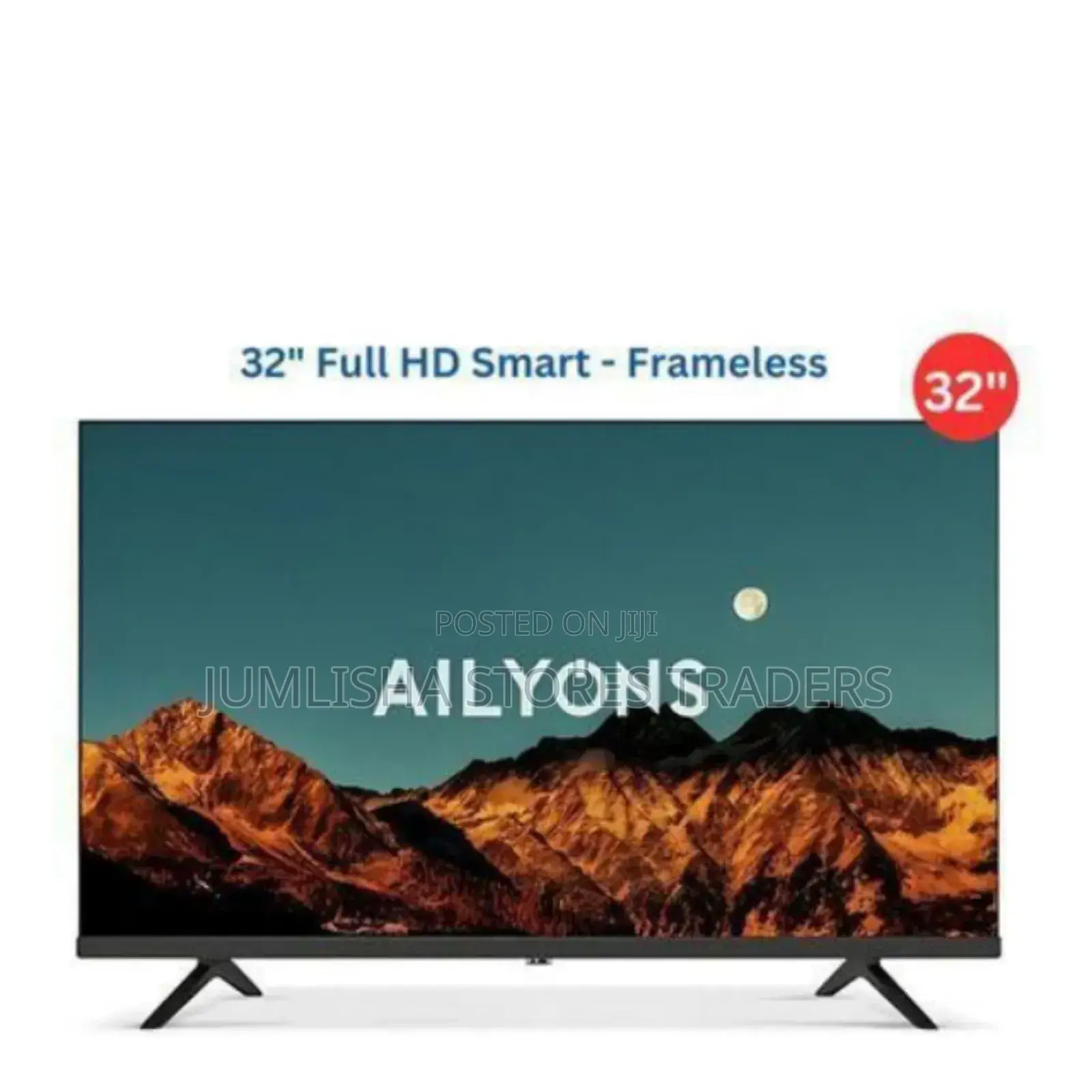 Ailyons 32" Inch Frameless Smart Android Tv Lst3208w