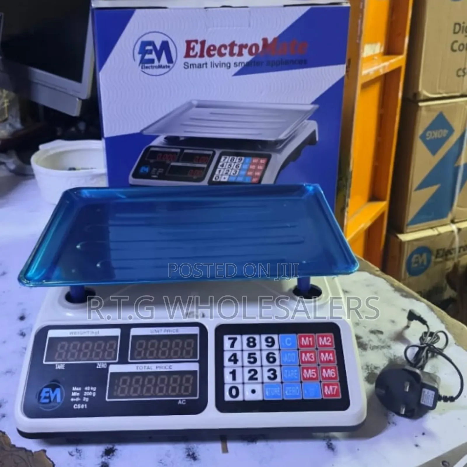 Electromate Digital Weighing Scale – Accurate Sleek