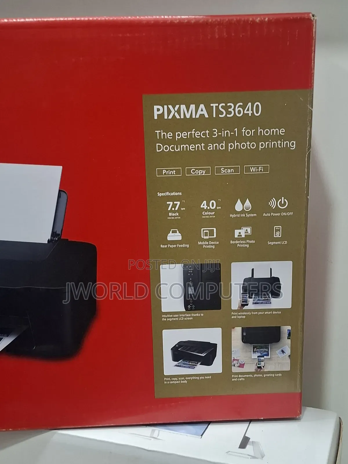 Canon Ts3640 Wireless Printer/Canon Ts3640 Deskjet Printer